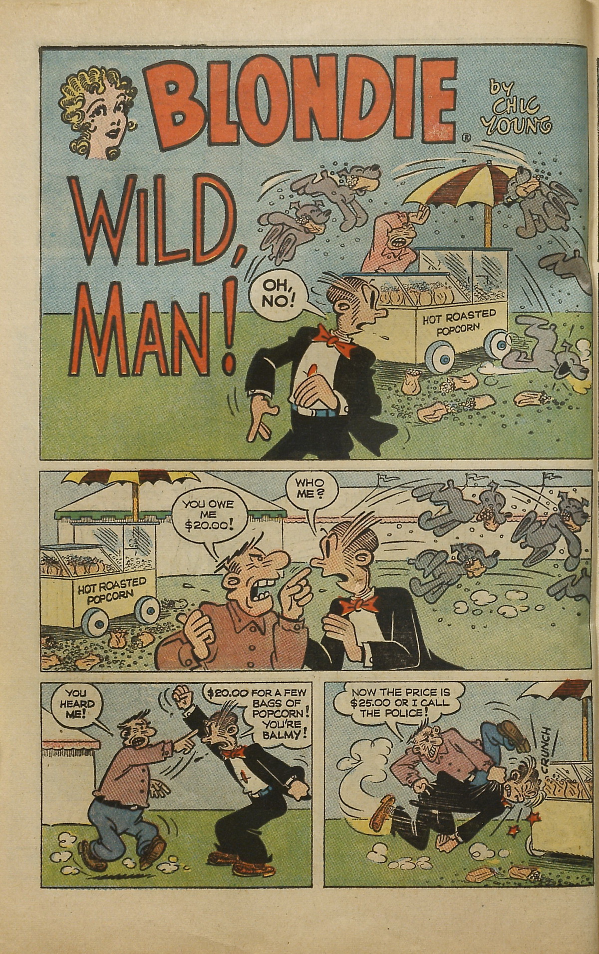 Read online Blondie Comics (1960) comic -  Issue #159 - 10