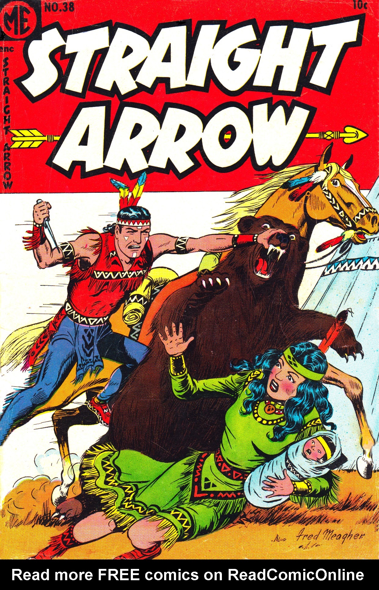 Read online Straight Arrow comic -  Issue #38 - 1