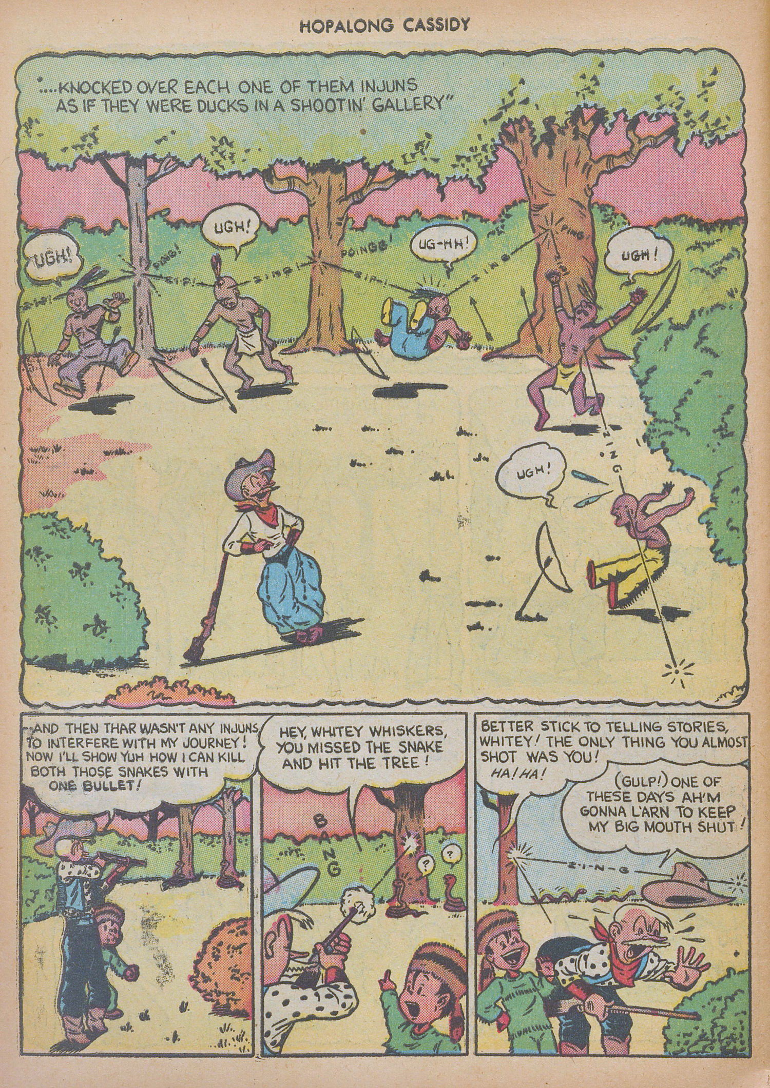 Read online Hopalong Cassidy comic -  Issue #6 - 40