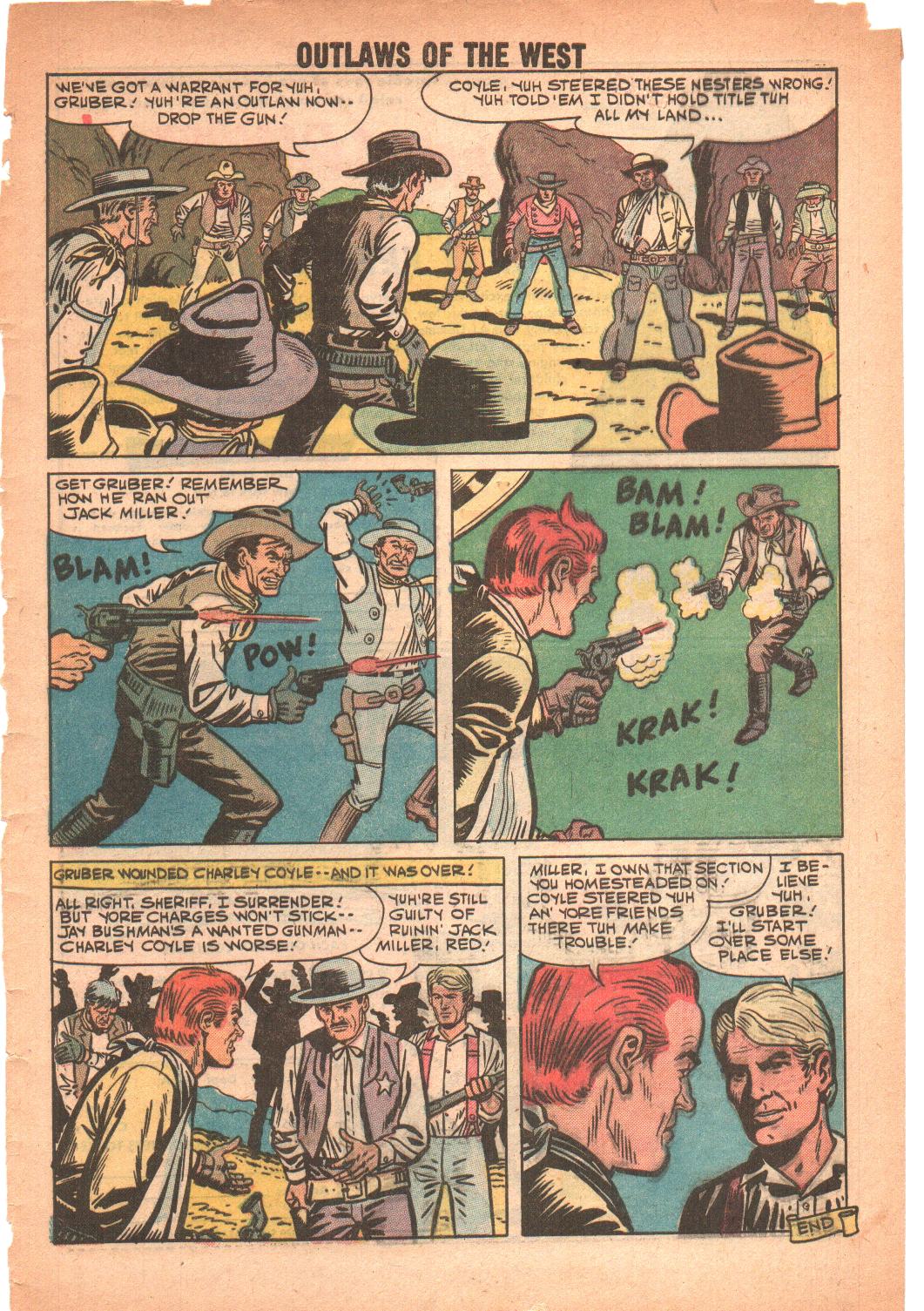 Read online Outlaws of the West comic -  Issue #19 - 34