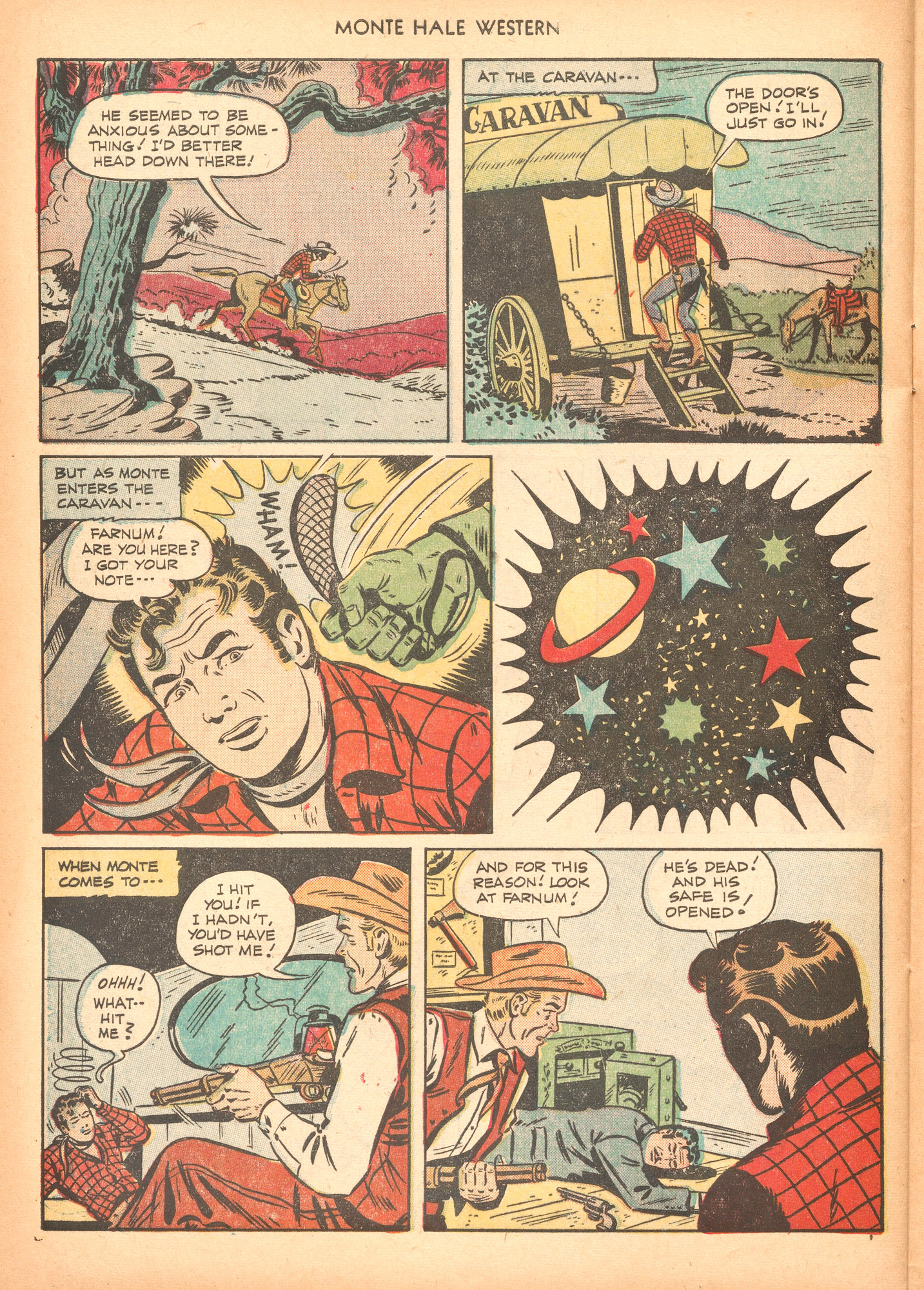 Read online Monte Hale Western comic -  Issue #64 - 28