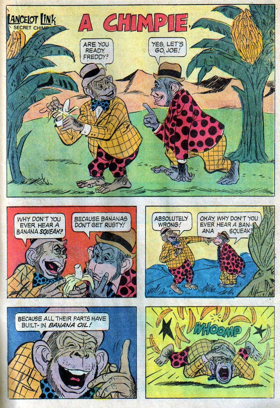Read online Lancelot Link Secret Chimp comic -  Issue #5 - 14