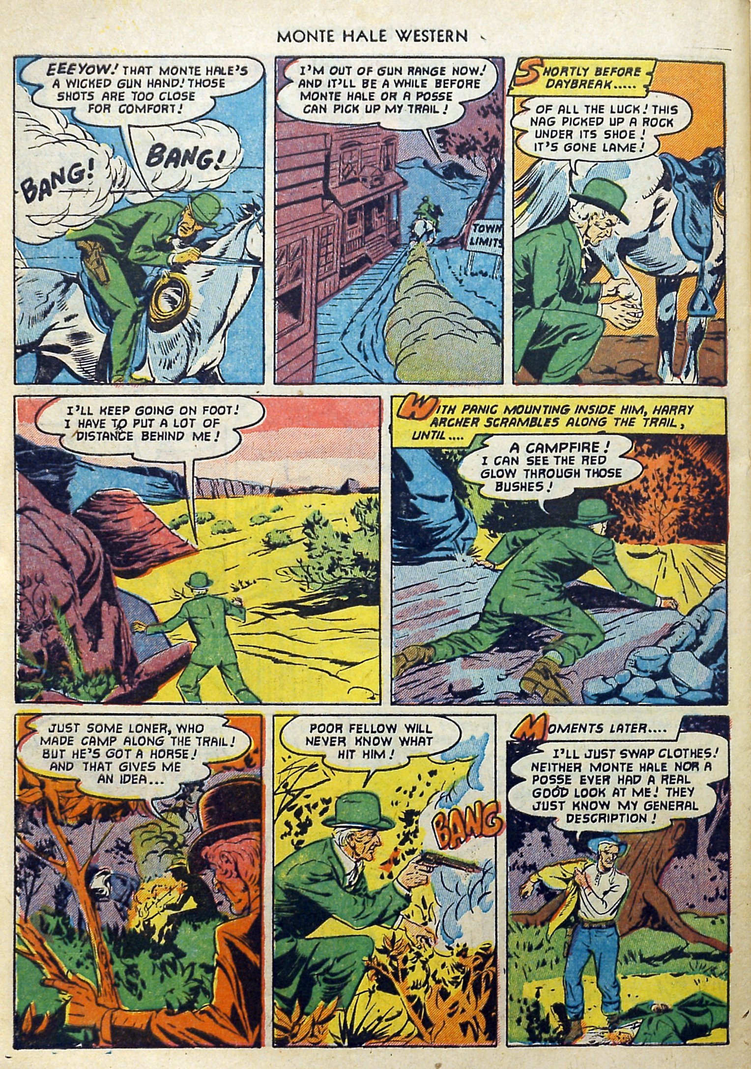 Read online Monte Hale Western comic -  Issue #71 - 29