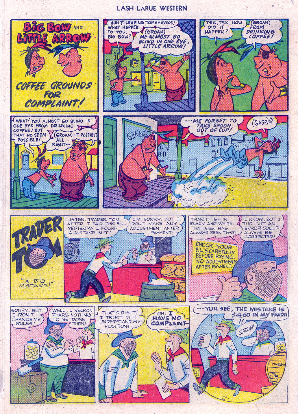 Read online Lash Larue Western (1949) comic -  Issue #45 - 18
