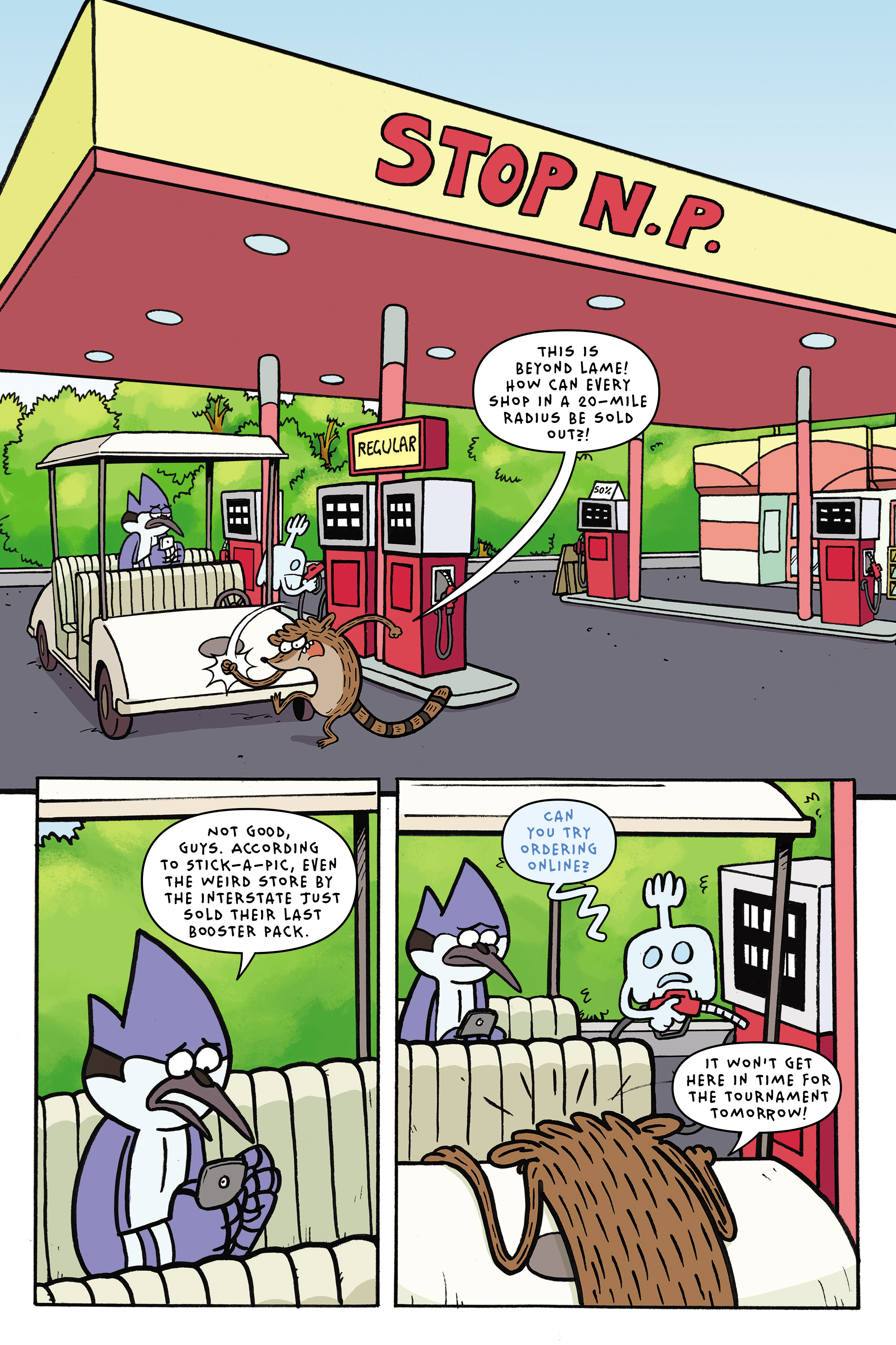 Read online Regular Show: The Meatening comic -  Issue # TPB - 83
