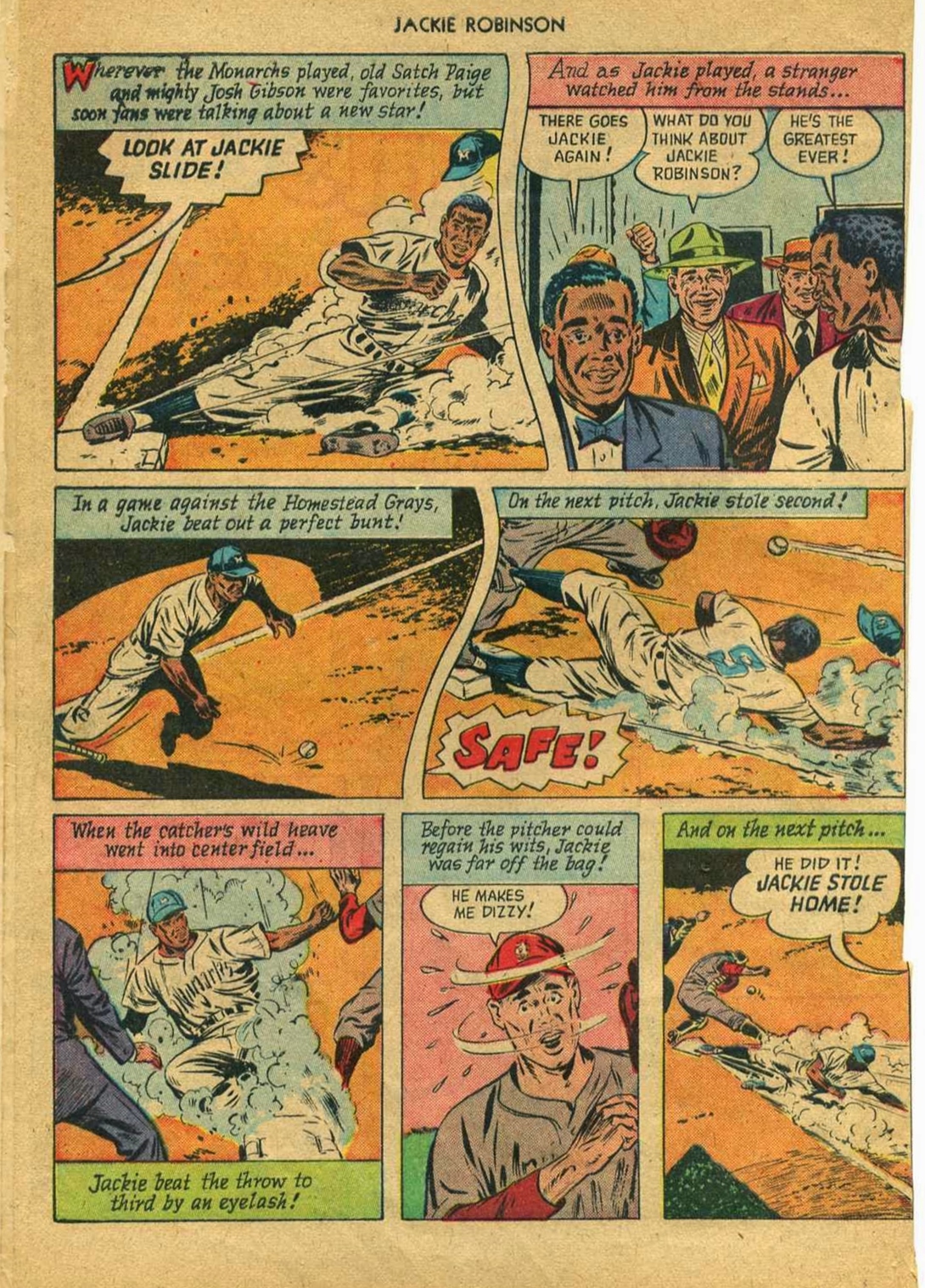 Read online Jackie Robinson comic -  Issue #3 - 4