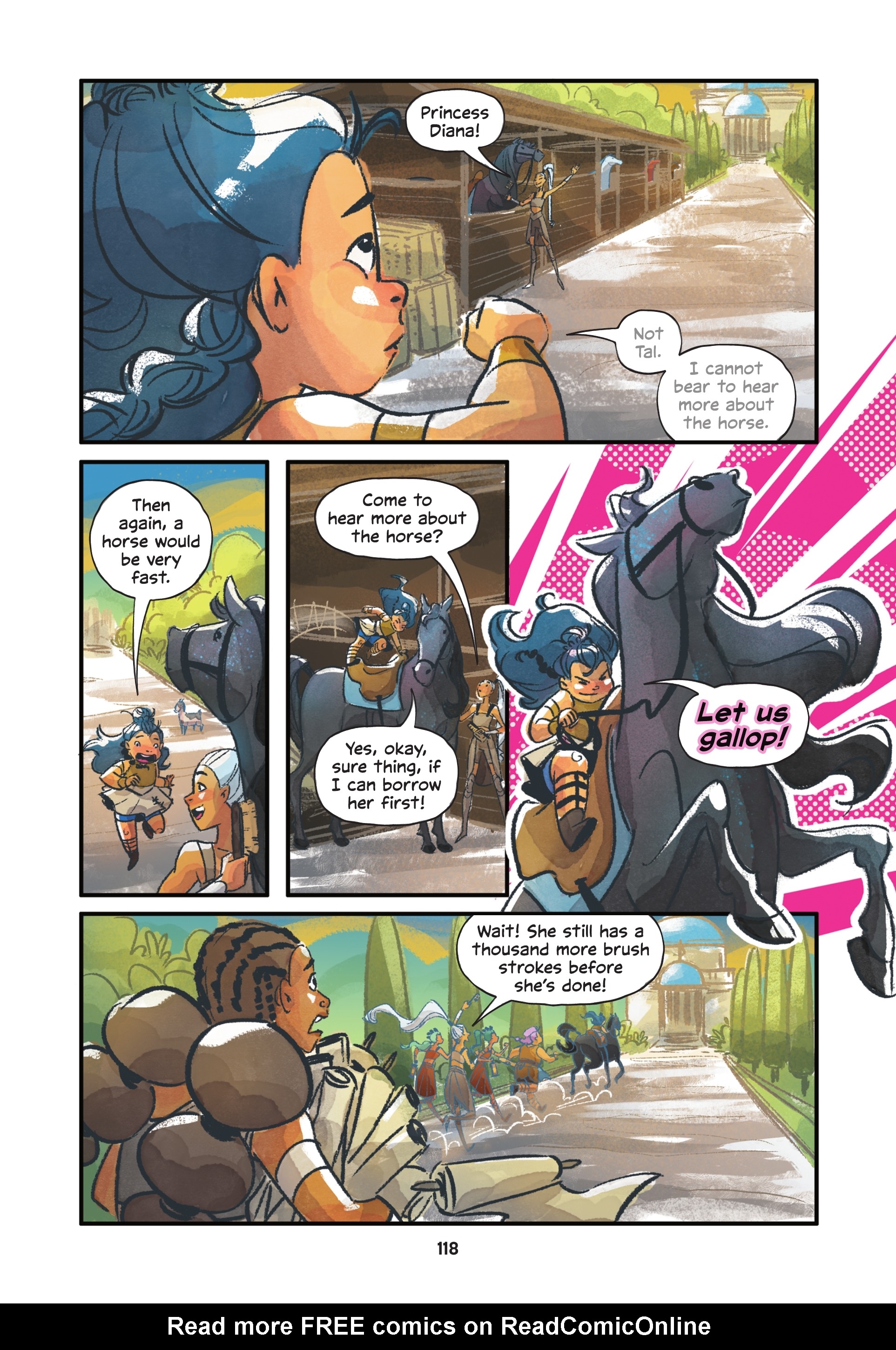 Read online Diana and the Hero's Journey comic -  Issue # TPB - 109