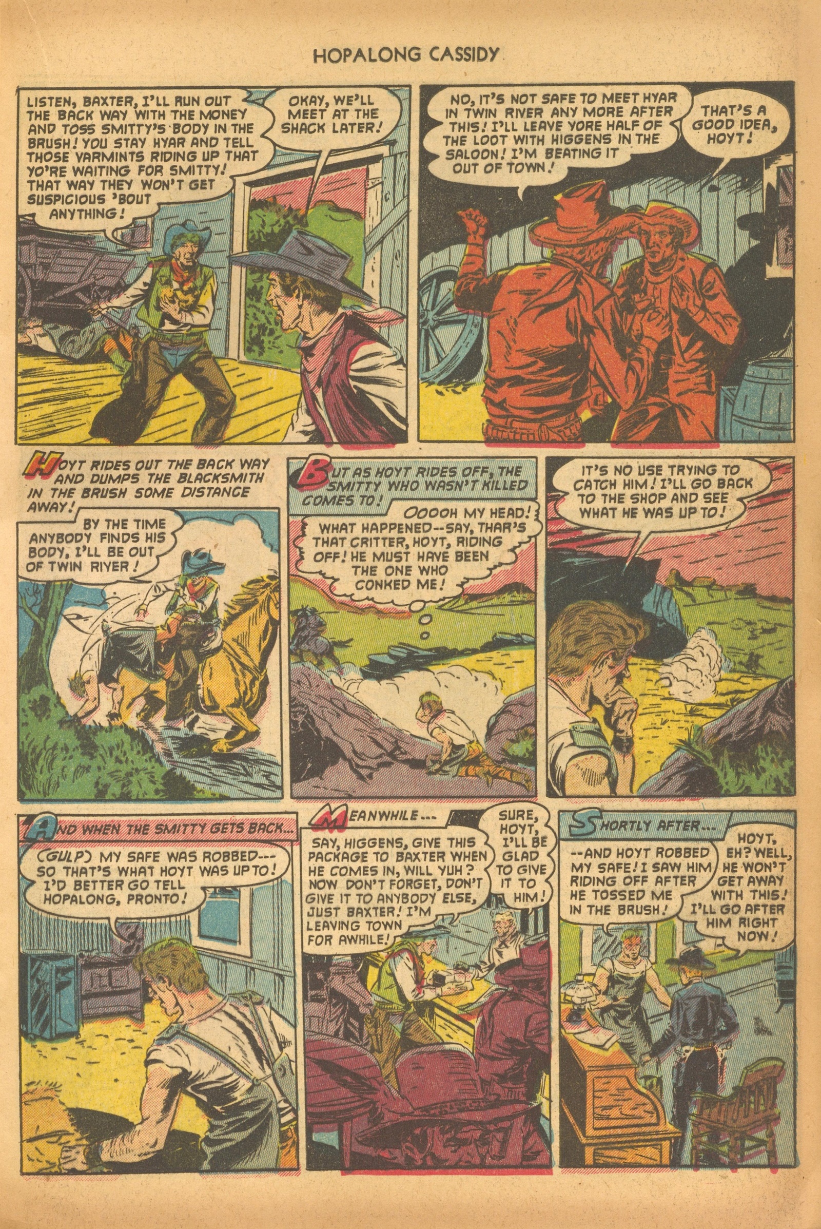 Read online Hopalong Cassidy comic -  Issue #72 - 17