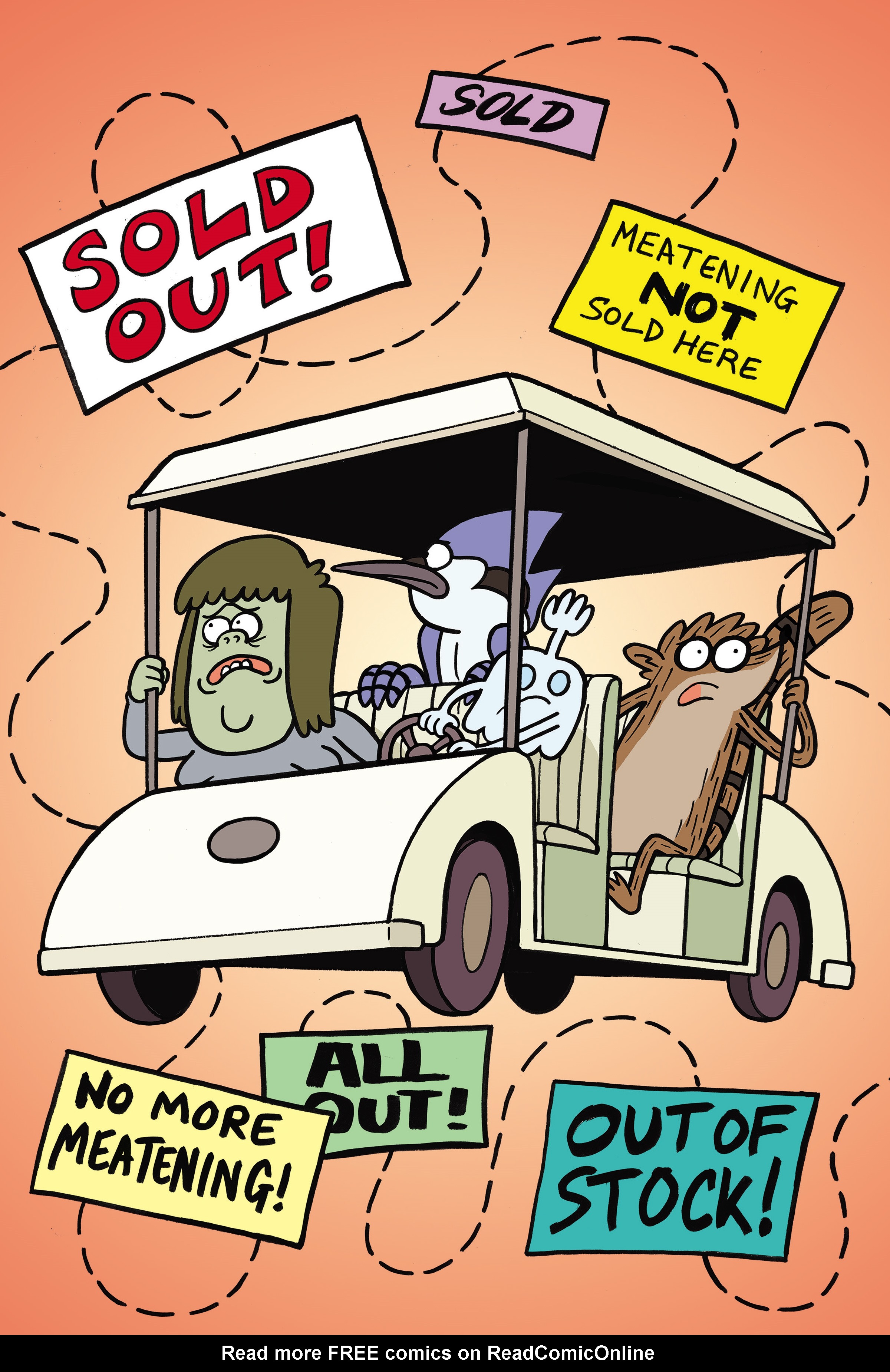 Read online Regular Show: The Meatening comic -  Issue # TPB - 82