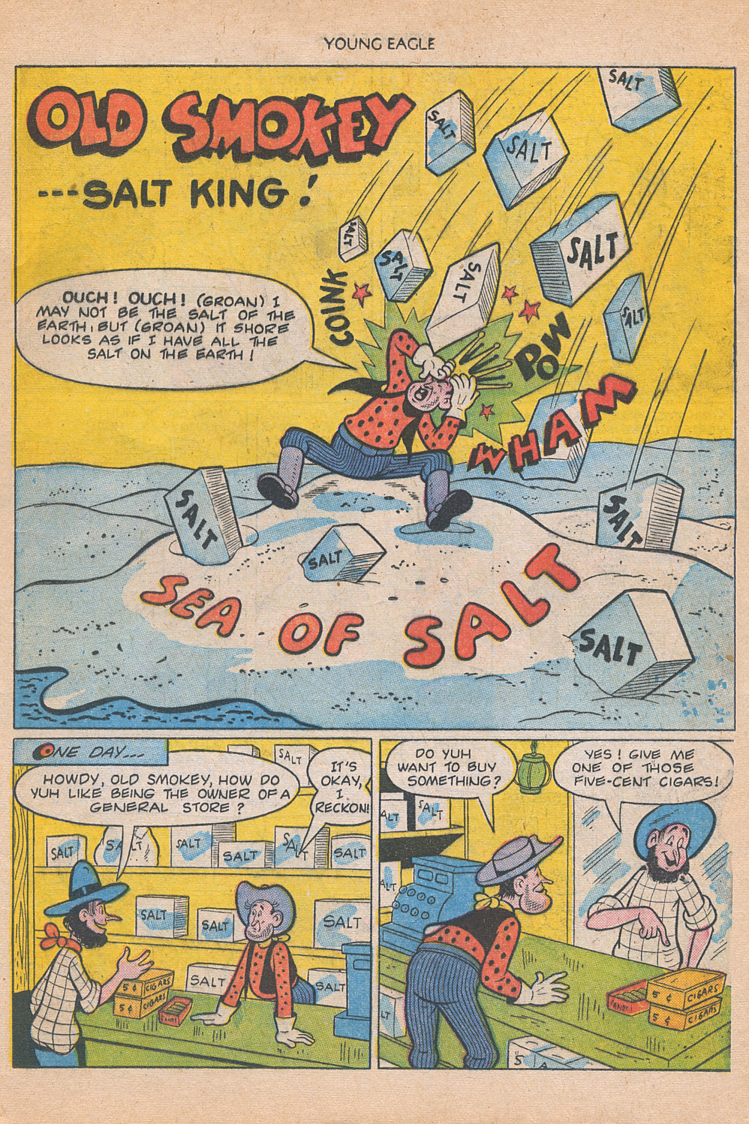 Read online Young Eagle comic -  Issue #5 - 17