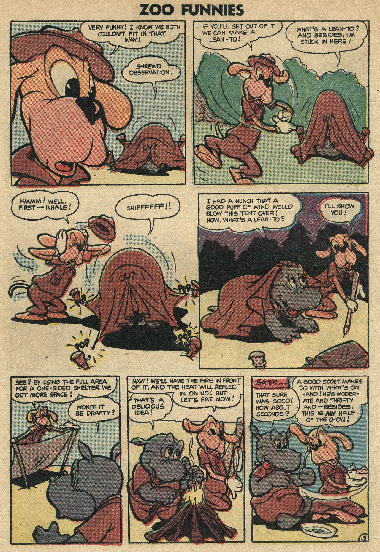 Read online Zoo Funnies comic -  Issue #6 - 12