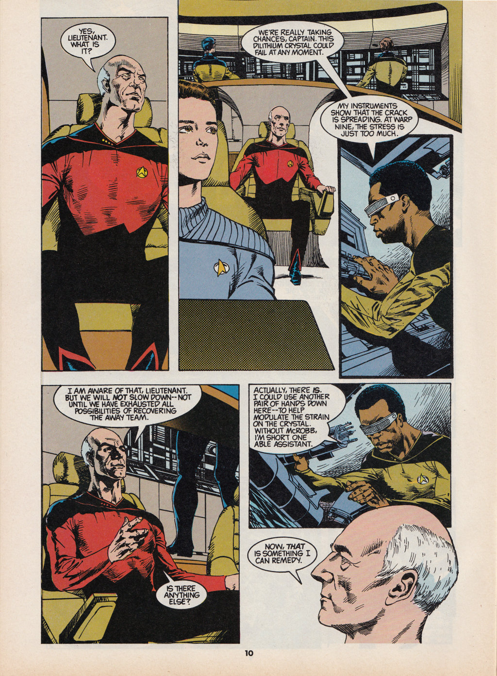 Read online Star Trek The Next Generation (1990) comic -  Issue #14 - 10