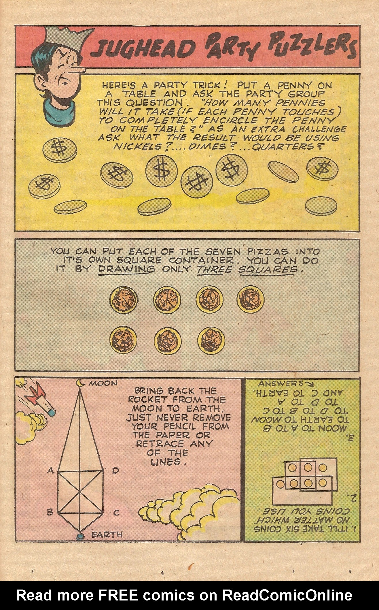 Read online Jughead's Jokes comic -  Issue #42 - 23