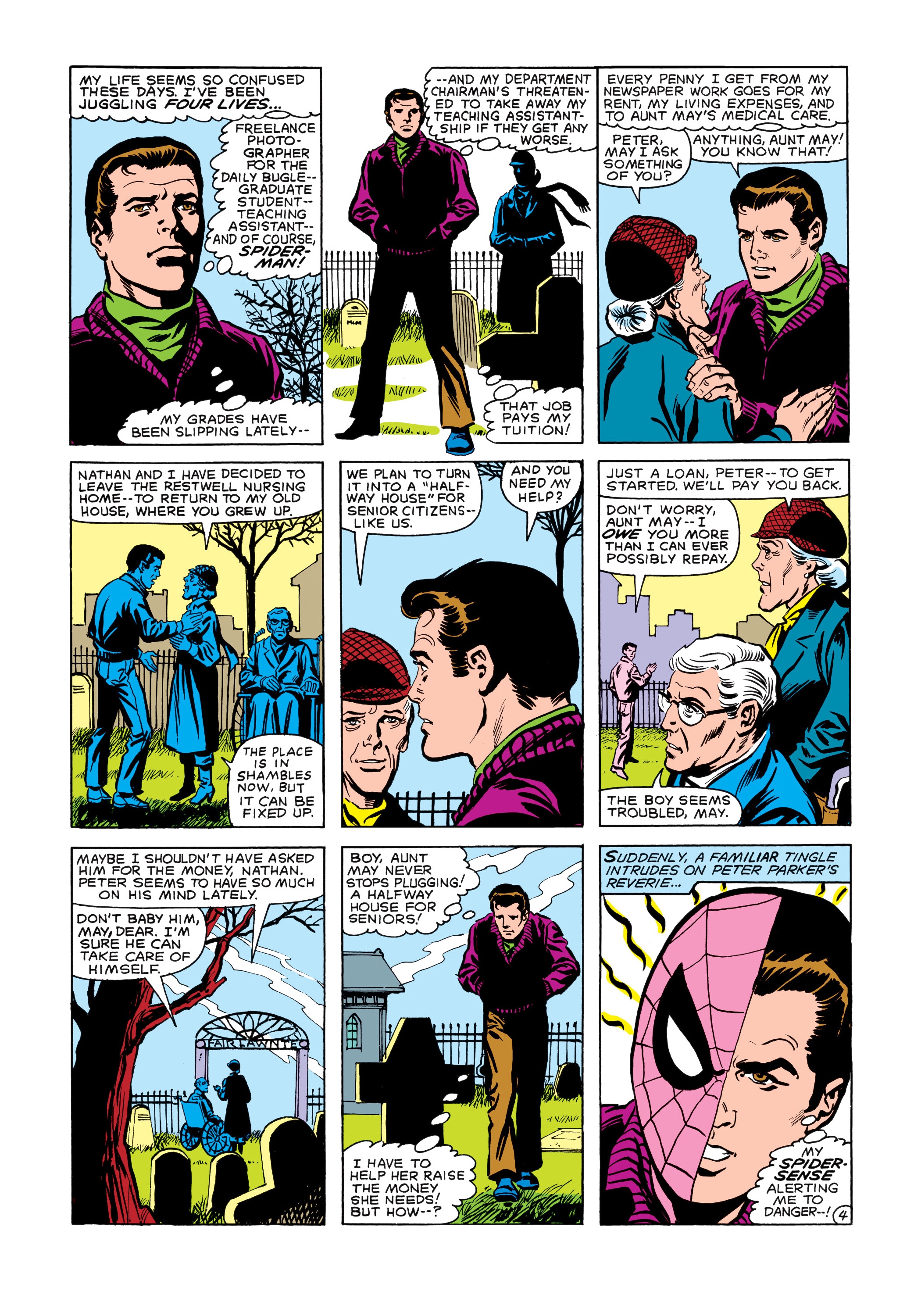 Read online Marvel Masterworks: The Spectacular Spider-Man comic -  Issue # TPB 6 (Part 1) - 36