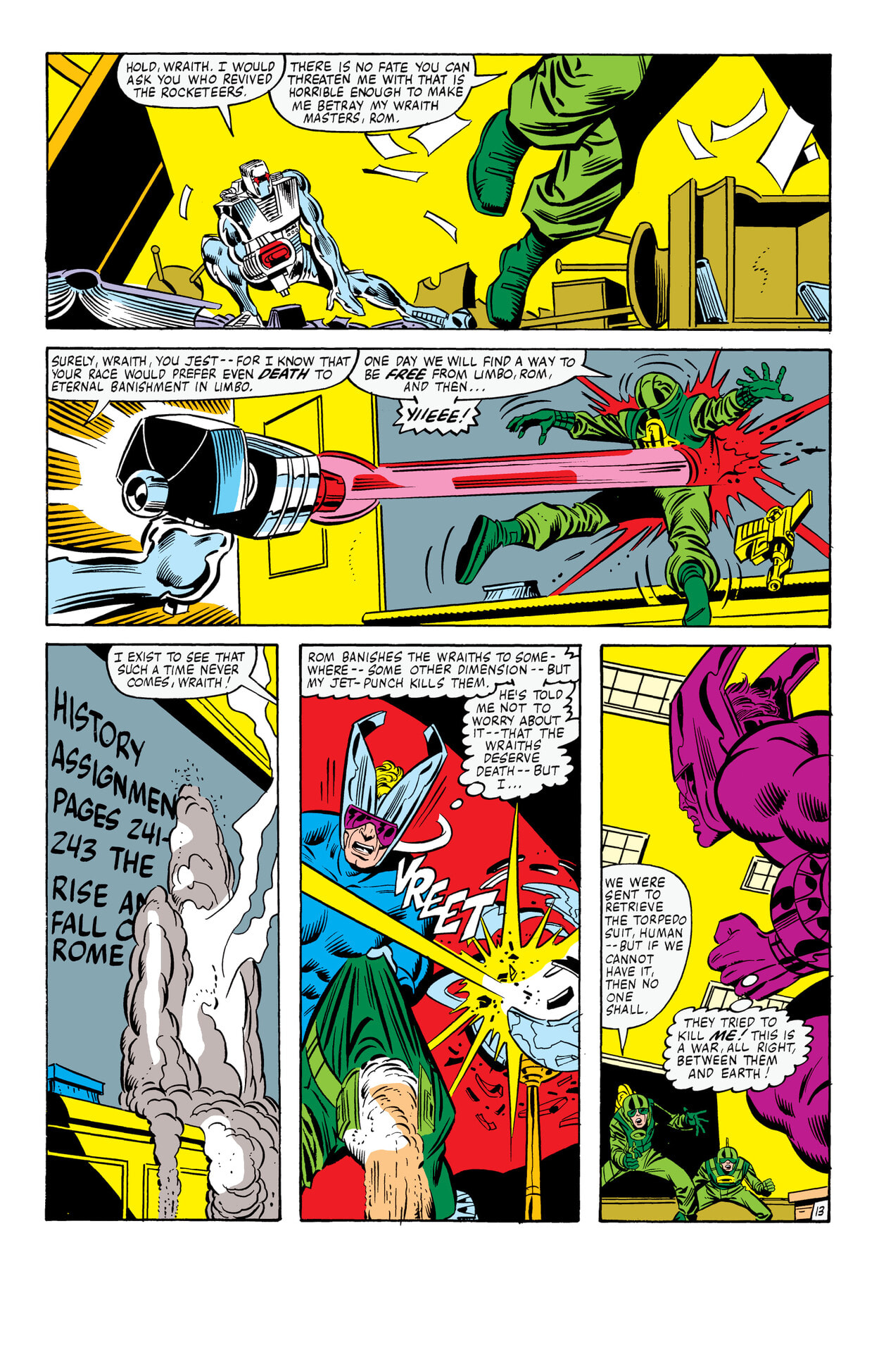 Read online Rom: The Original Marvel Years Omnibus comic -  Issue # TPB (Part 5) - 73