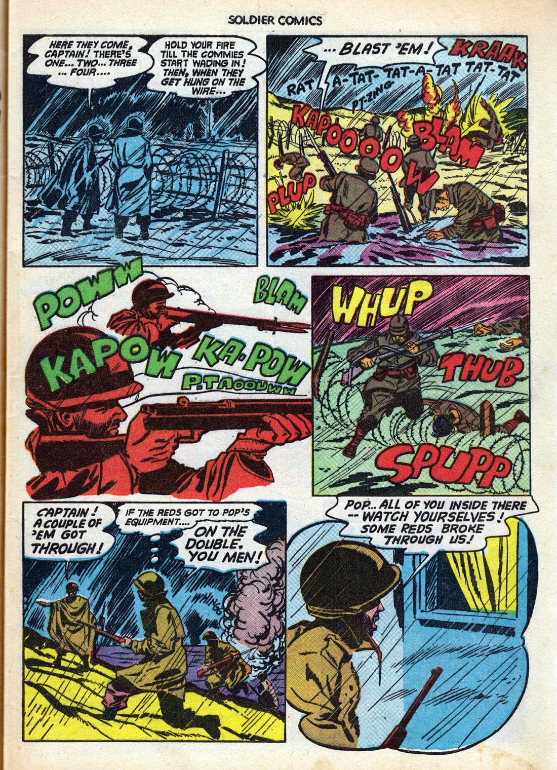 Read online Soldier Comics comic -  Issue #4 - 9