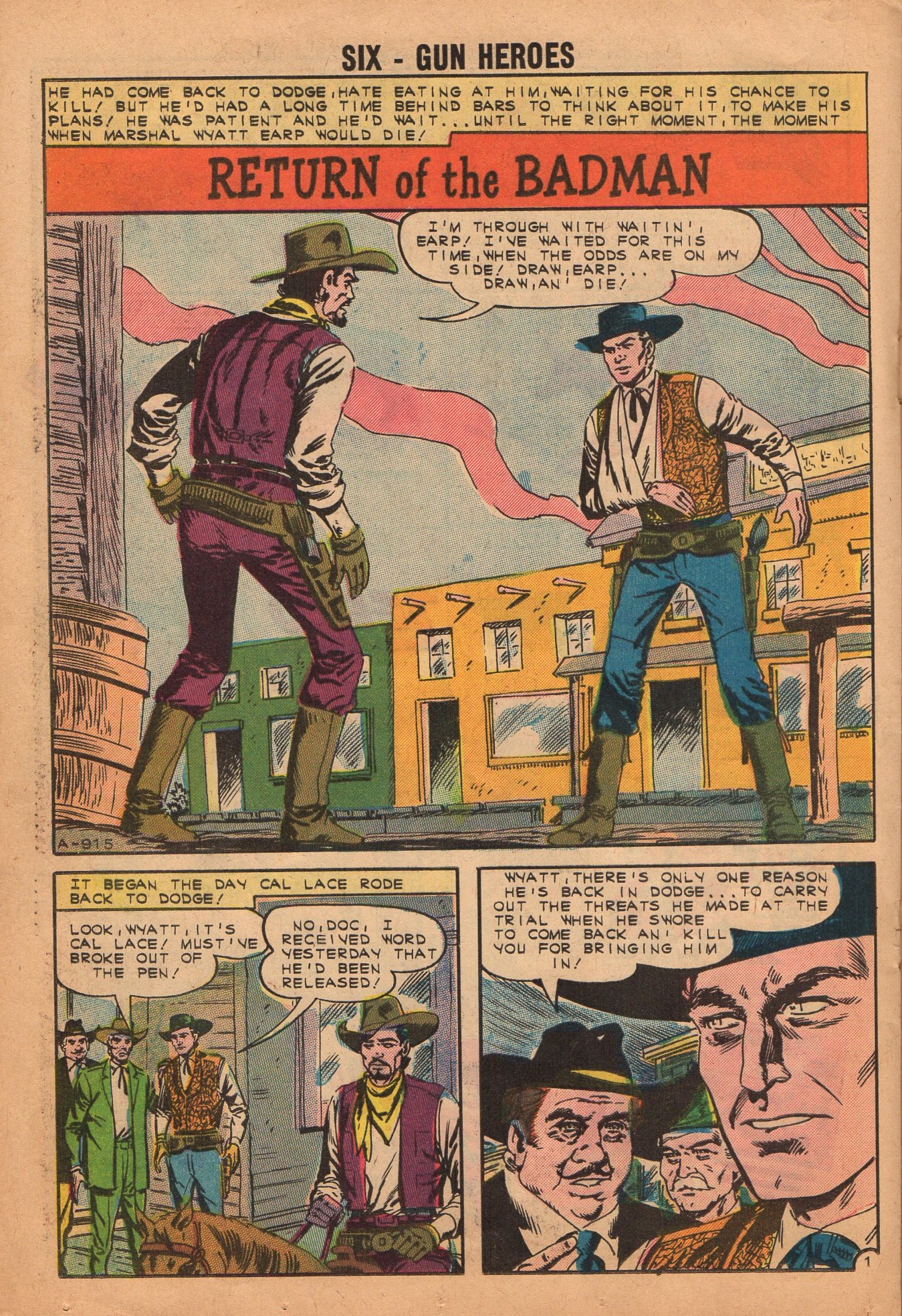 Read online Six-Gun Heroes comic -  Issue #66 - 20