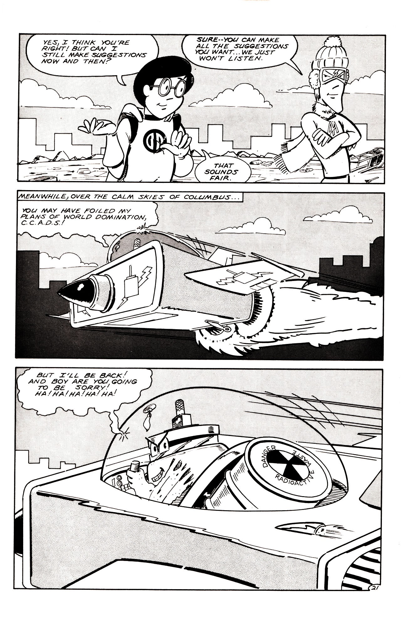 Read online Blip and the C.C.A.D.S. comic -  Issue #2 - 28