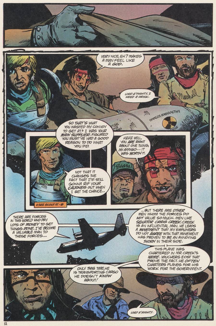 Read online Scout comic -  Issue #20 - 22