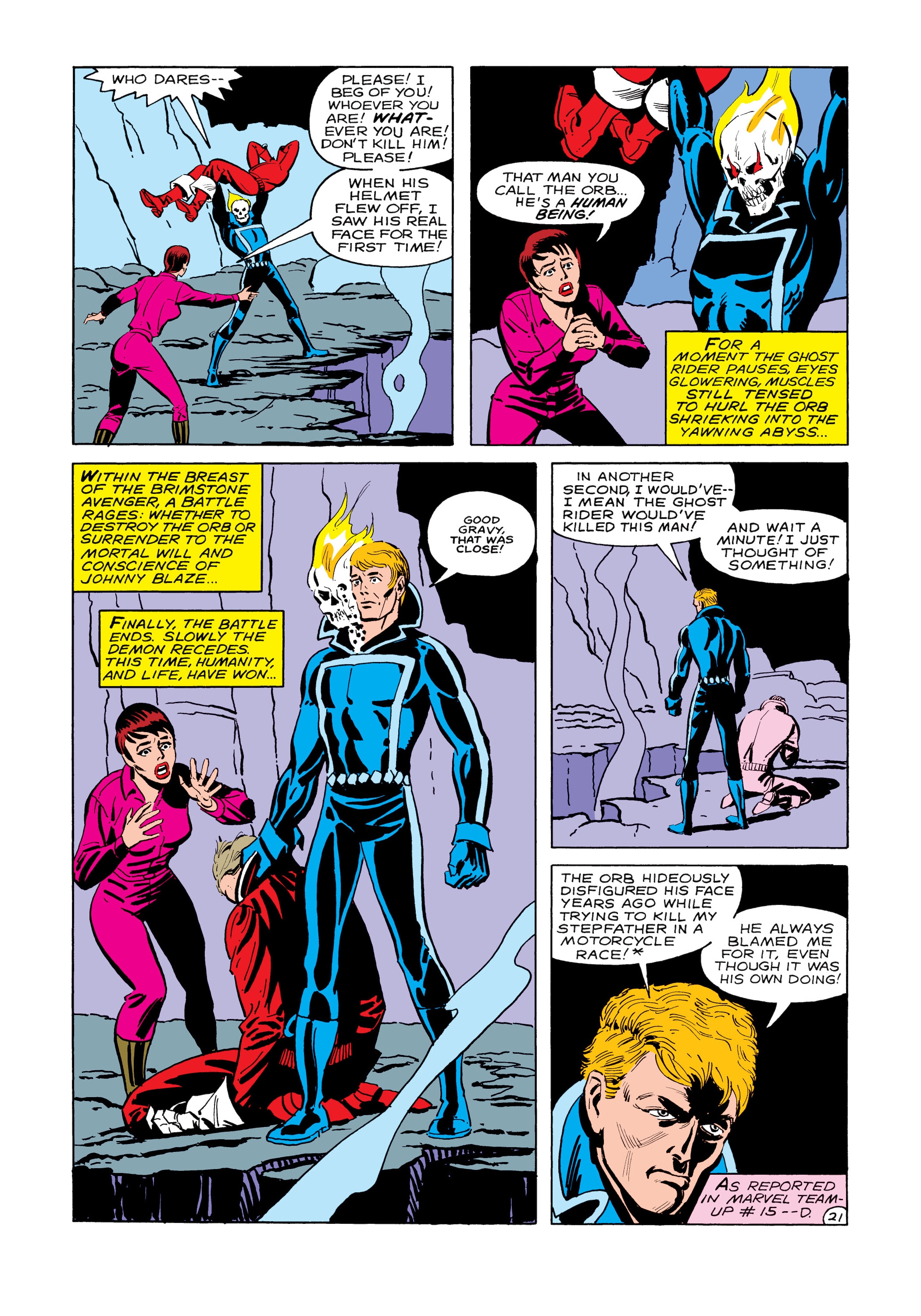 Read online Marvel Masterworks: Ghost Rider comic -  Issue # TPB 5 (Part 1) - 99