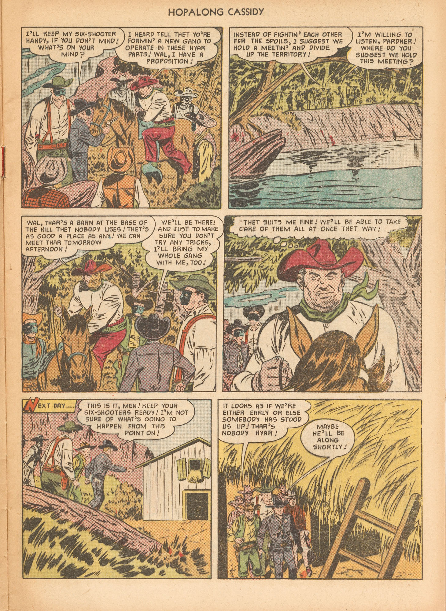 Read online Hopalong Cassidy comic -  Issue #57 - 9