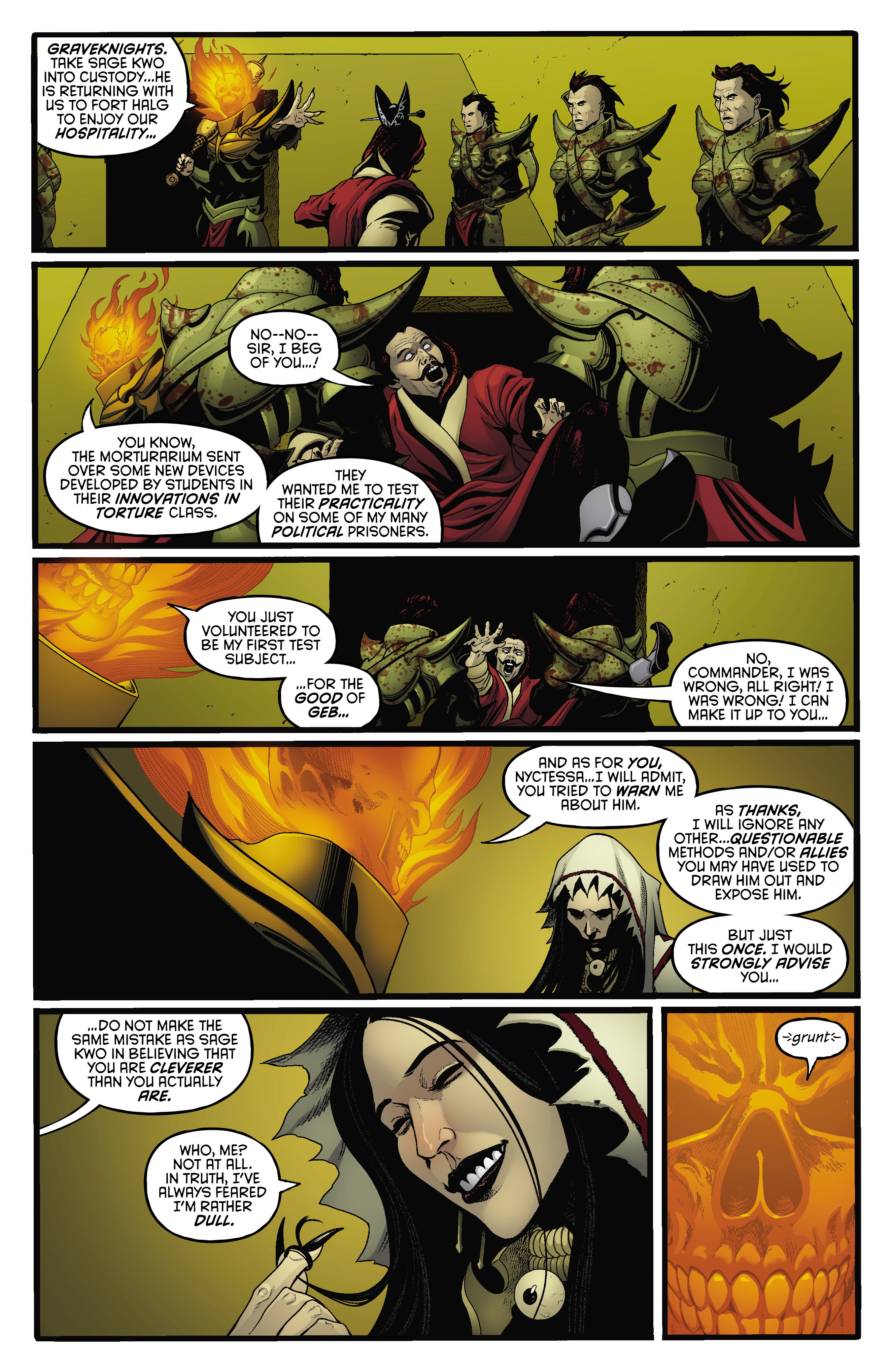 Read online Pathfinder: Wake the Dead comic -  Issue #5 - 20