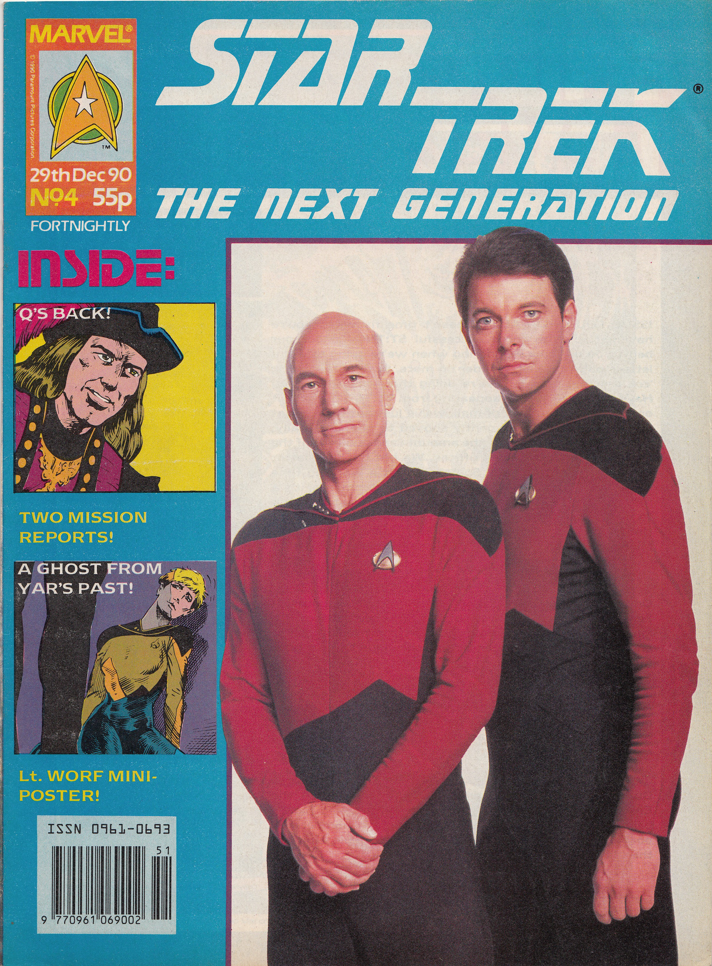 Read online Star Trek The Next Generation (1990) comic -  Issue #4 - 1