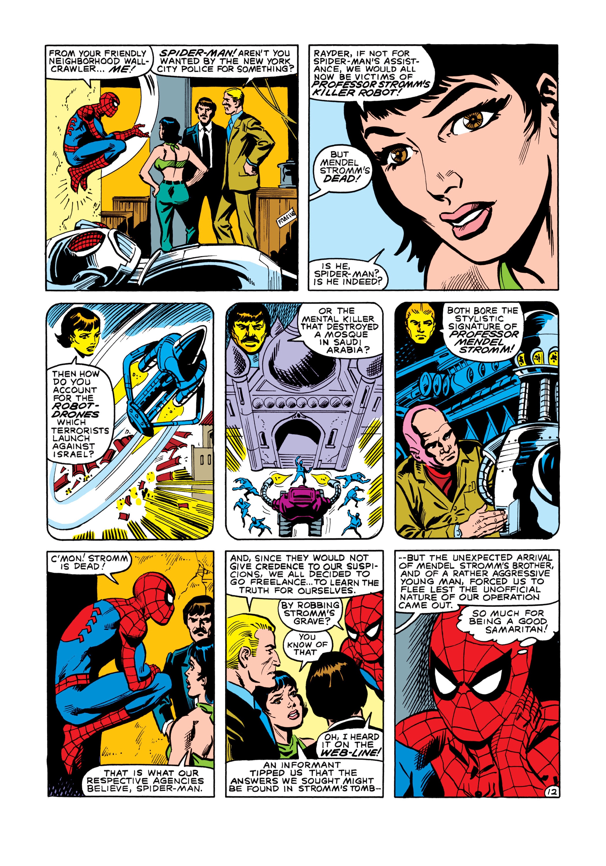 Read online Marvel Masterworks: The Spectacular Spider-Man comic -  Issue # TPB 6 (Part 1) - 44