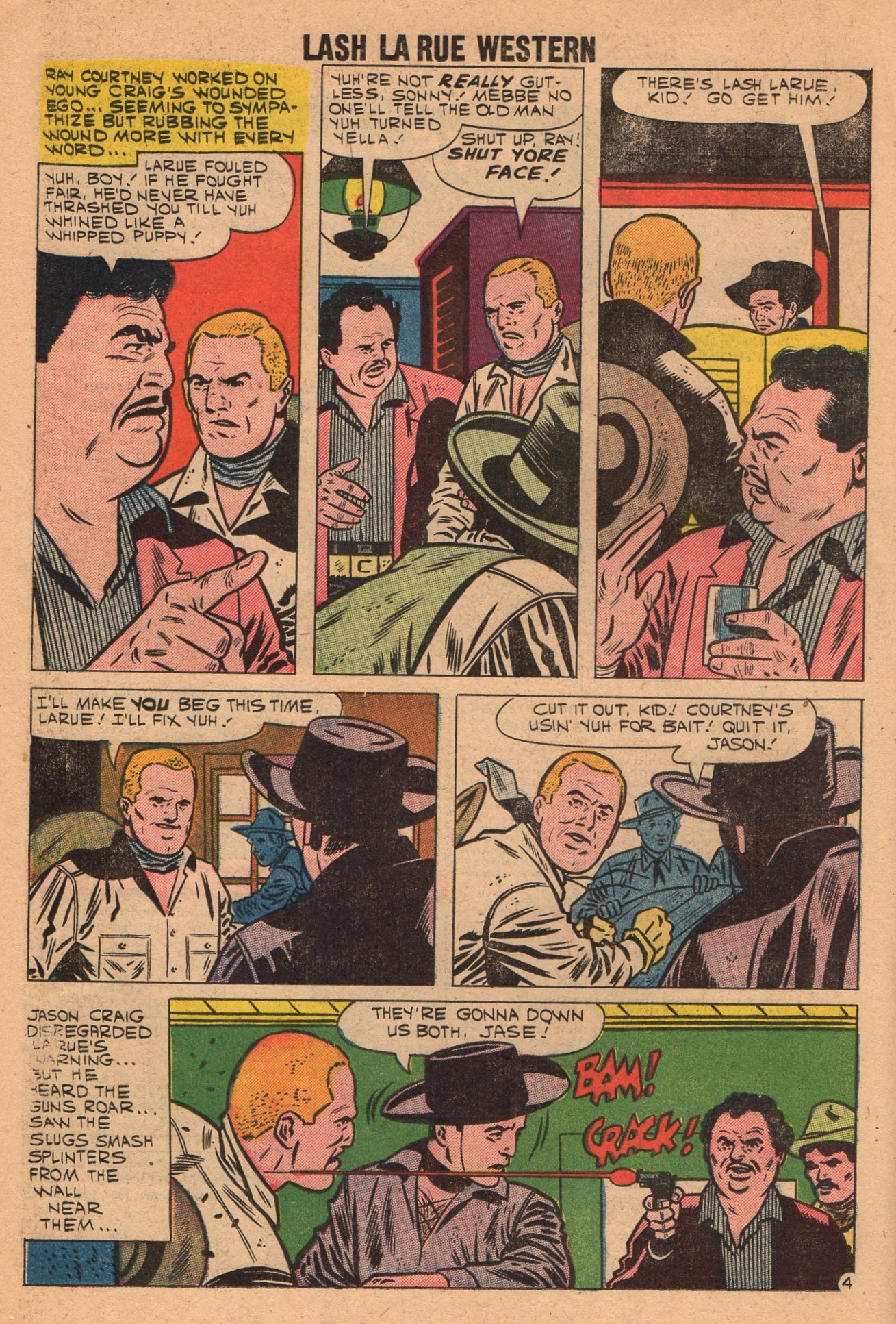 Read online Lash Larue Western (1949) comic -  Issue #78 - 16