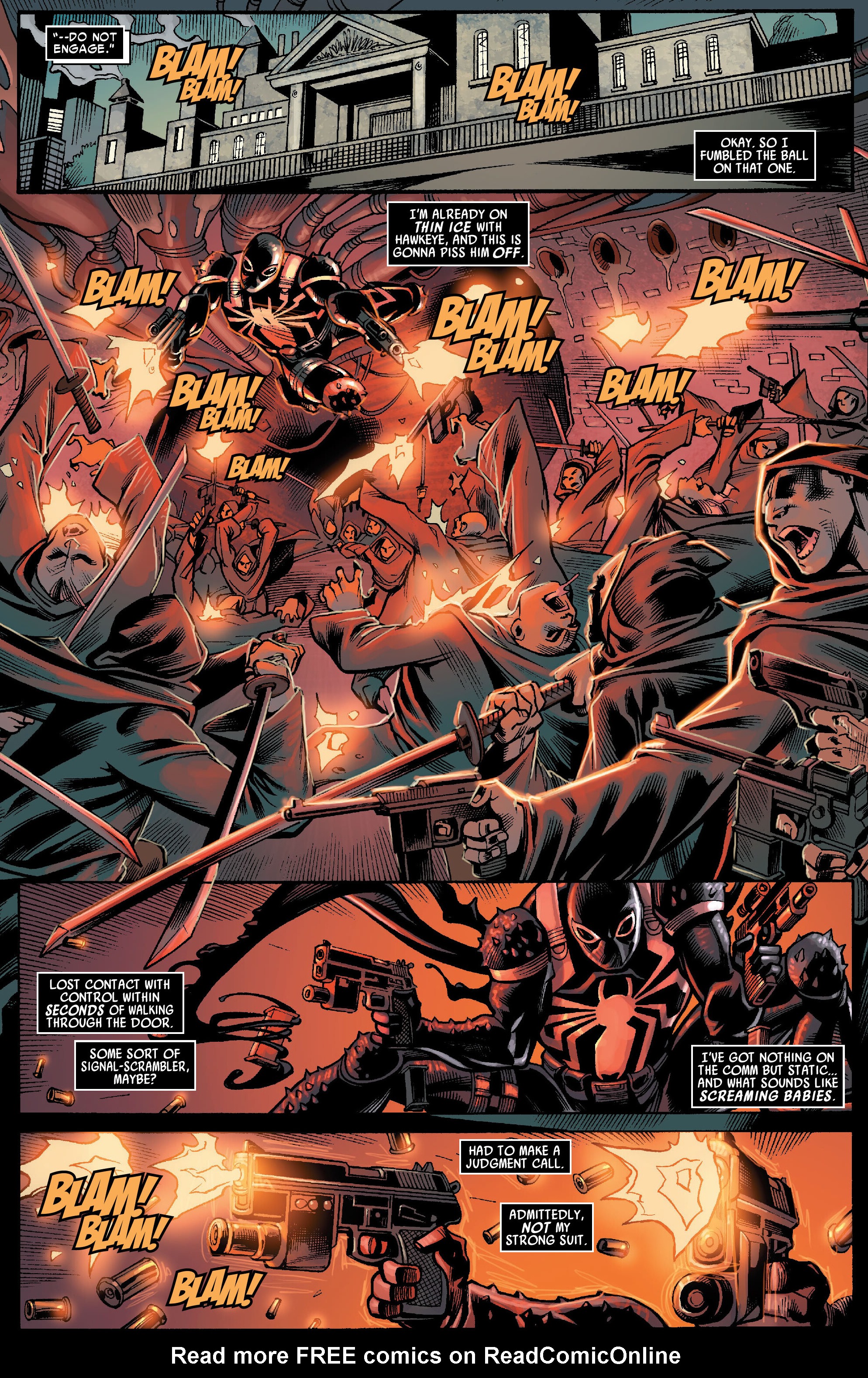 Read online Venom Modern Era Epic Collection comic -  Issue # The Savage Six (Part 2) - 36