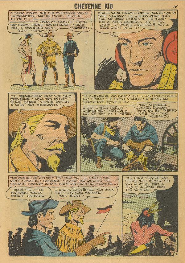 Read online Cheyenne Kid comic -  Issue #10 - 17