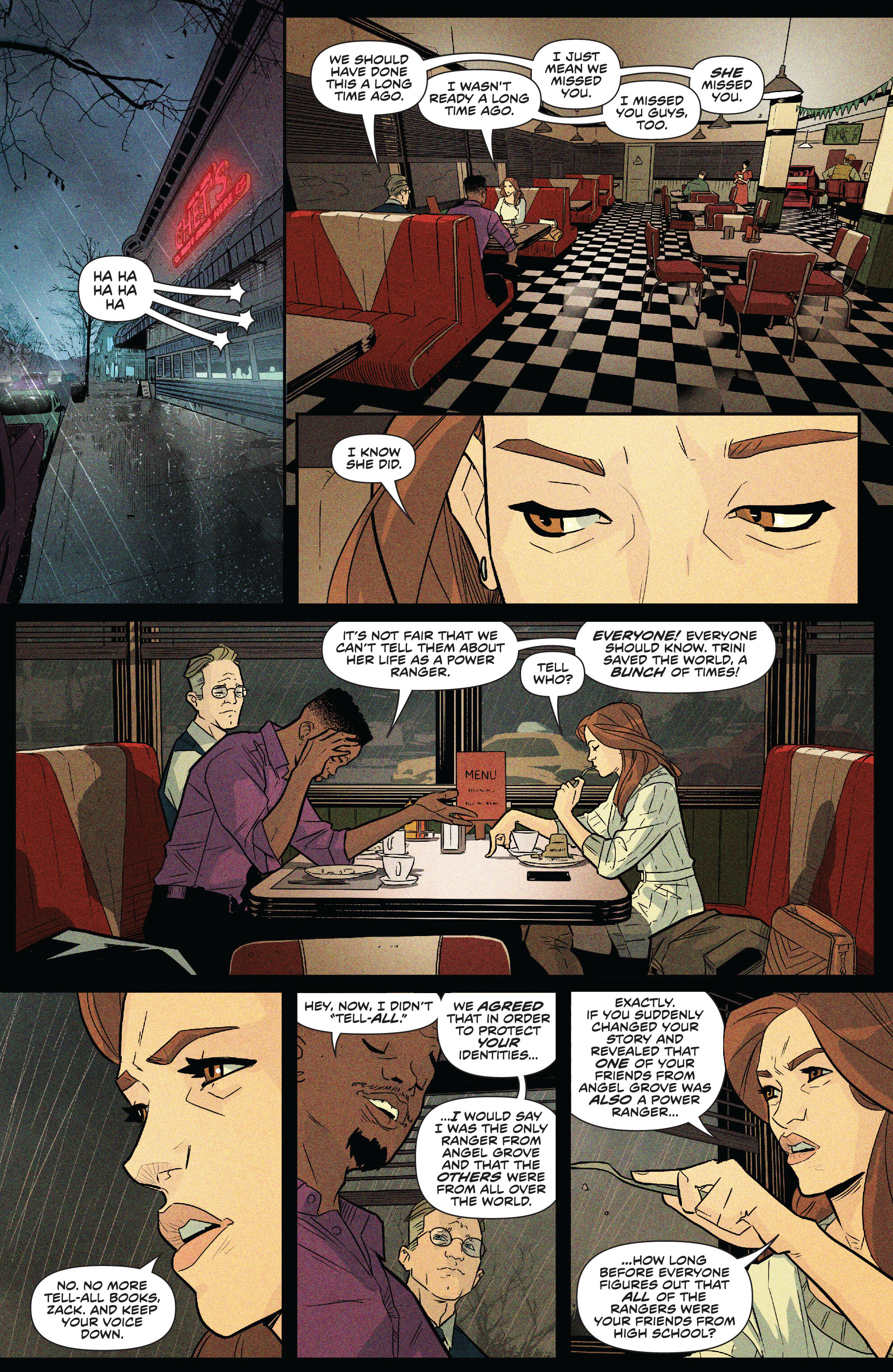 Read online Mighty Morphin Power Rangers: The Return comic -  Issue #1 - 13
