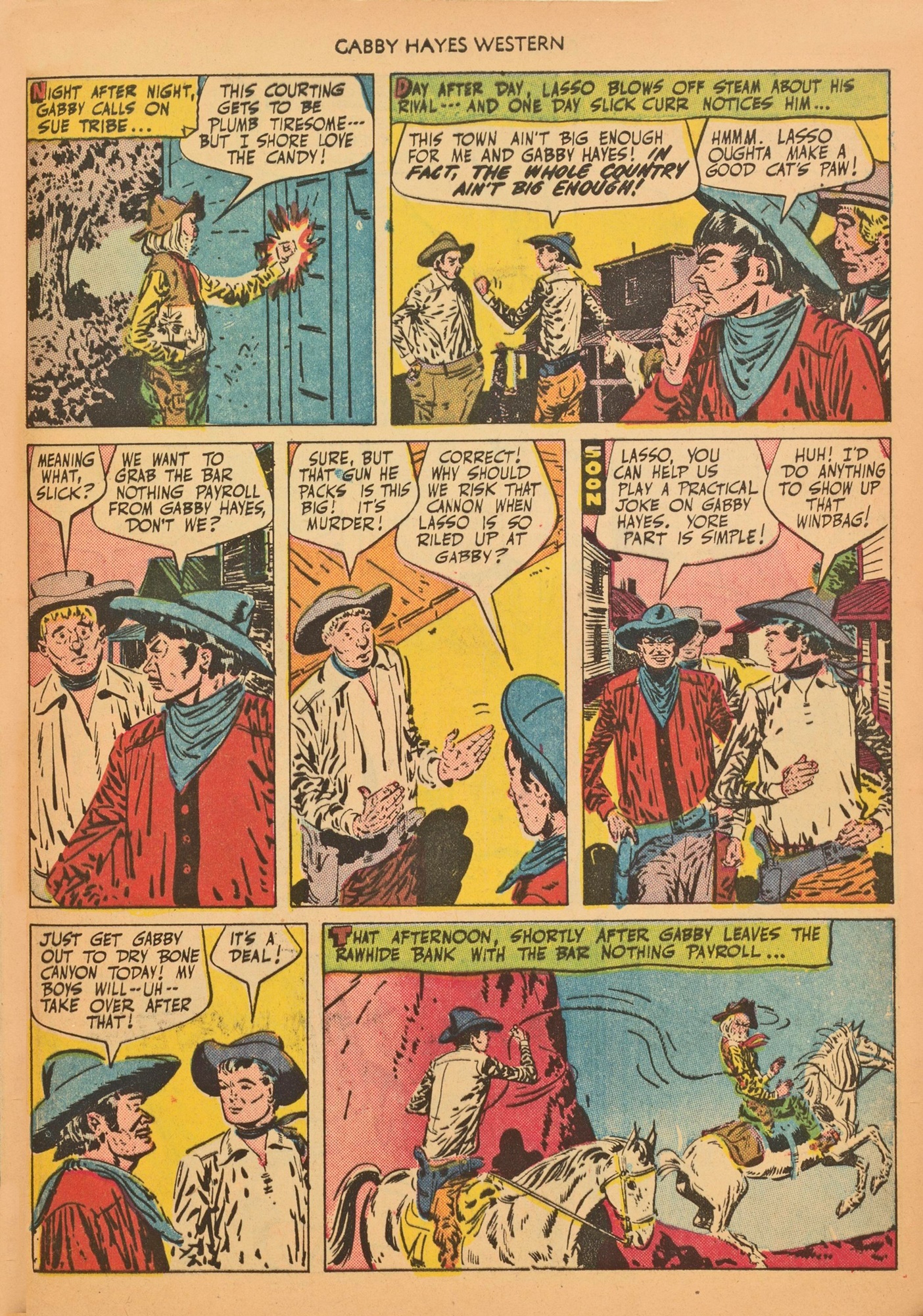 Read online Gabby Hayes Western comic -  Issue #25 - 45
