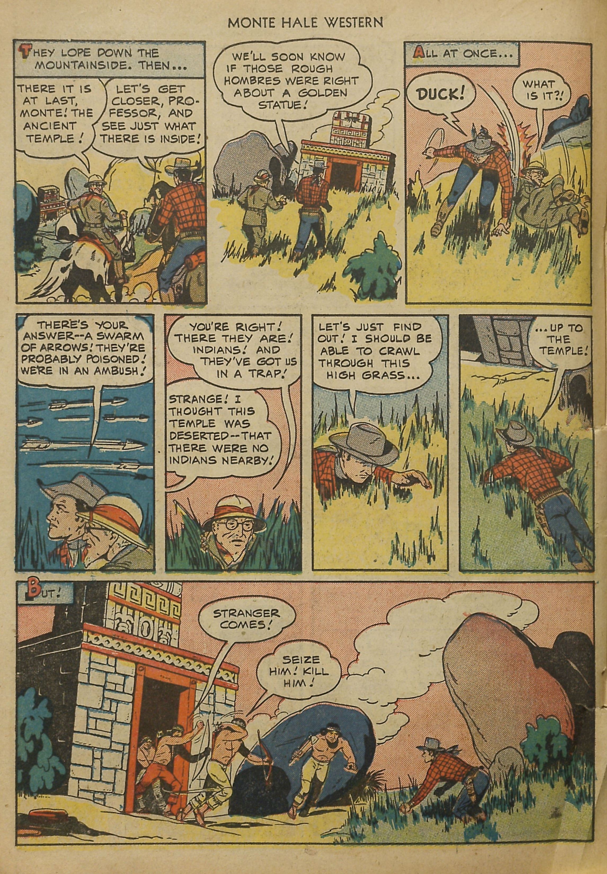 Read online Monte Hale Western comic -  Issue #45 - 23