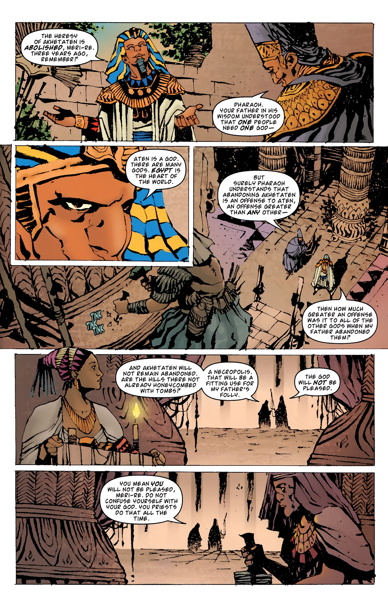 Read online The Murder of King Tut comic -  Issue #4 - 3