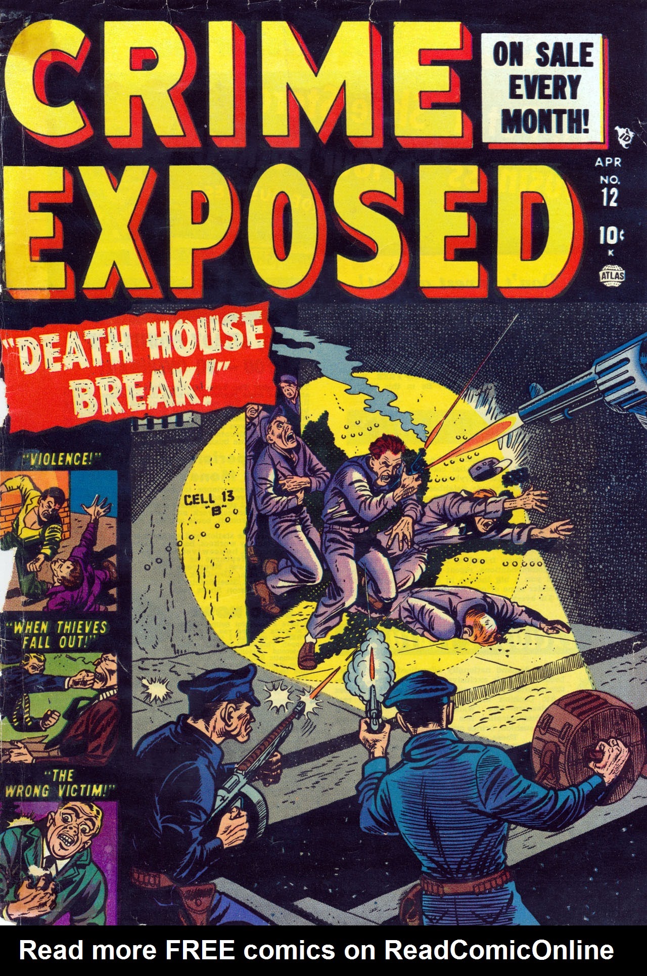 Read online Crime Exposed (1950) comic -  Issue #12 - 1