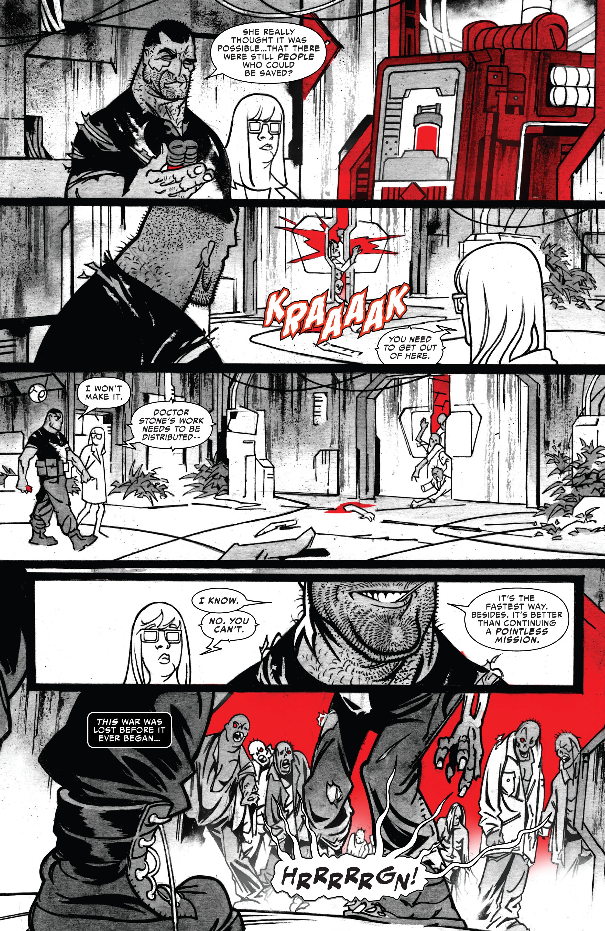 Read online Marvel Zombies: Black, White & Blood comic -  Issue #4 - 20