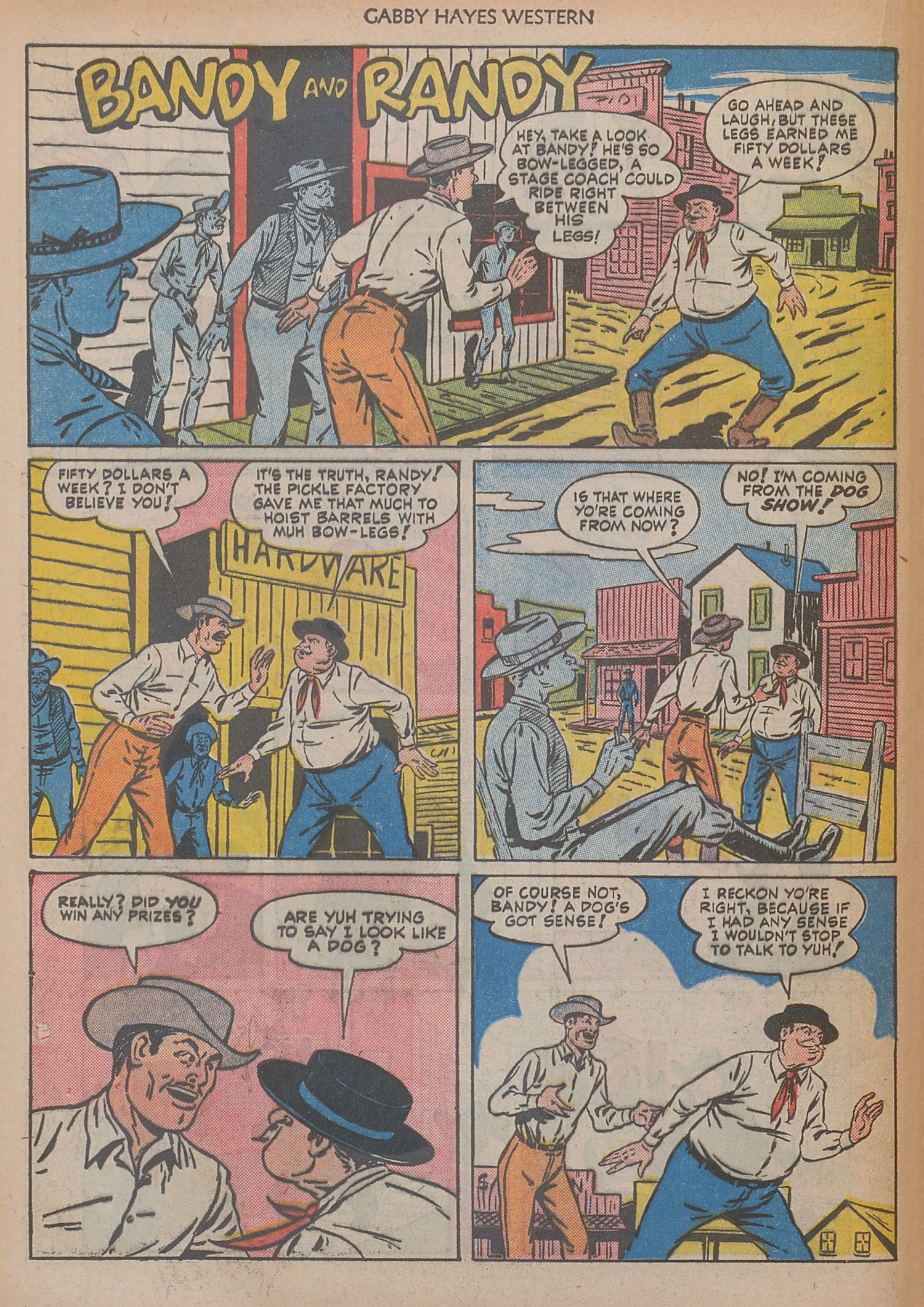 Read online Gabby Hayes Western comic -  Issue #22 - 36
