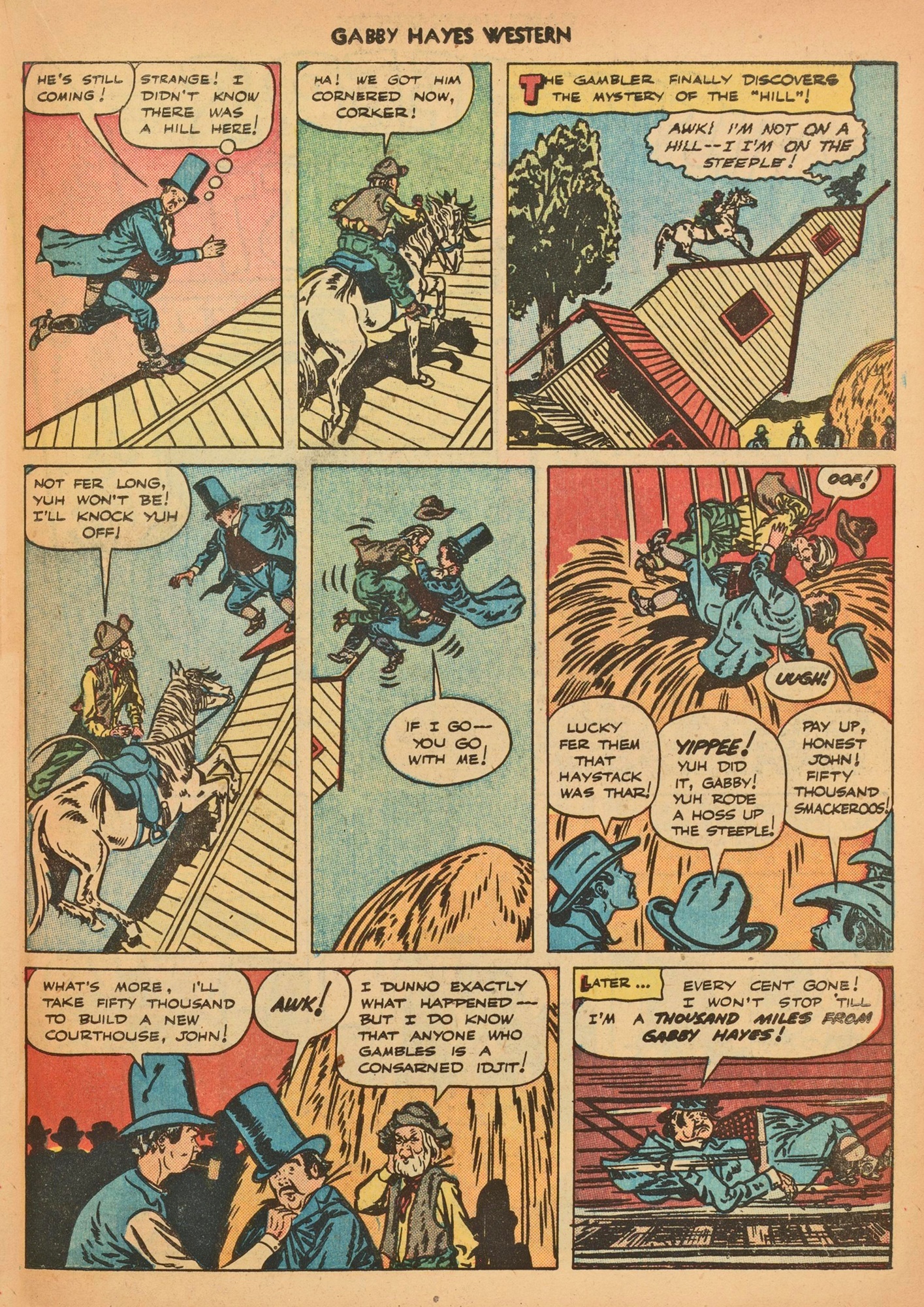 Read online Gabby Hayes Western comic -  Issue #8 - 19