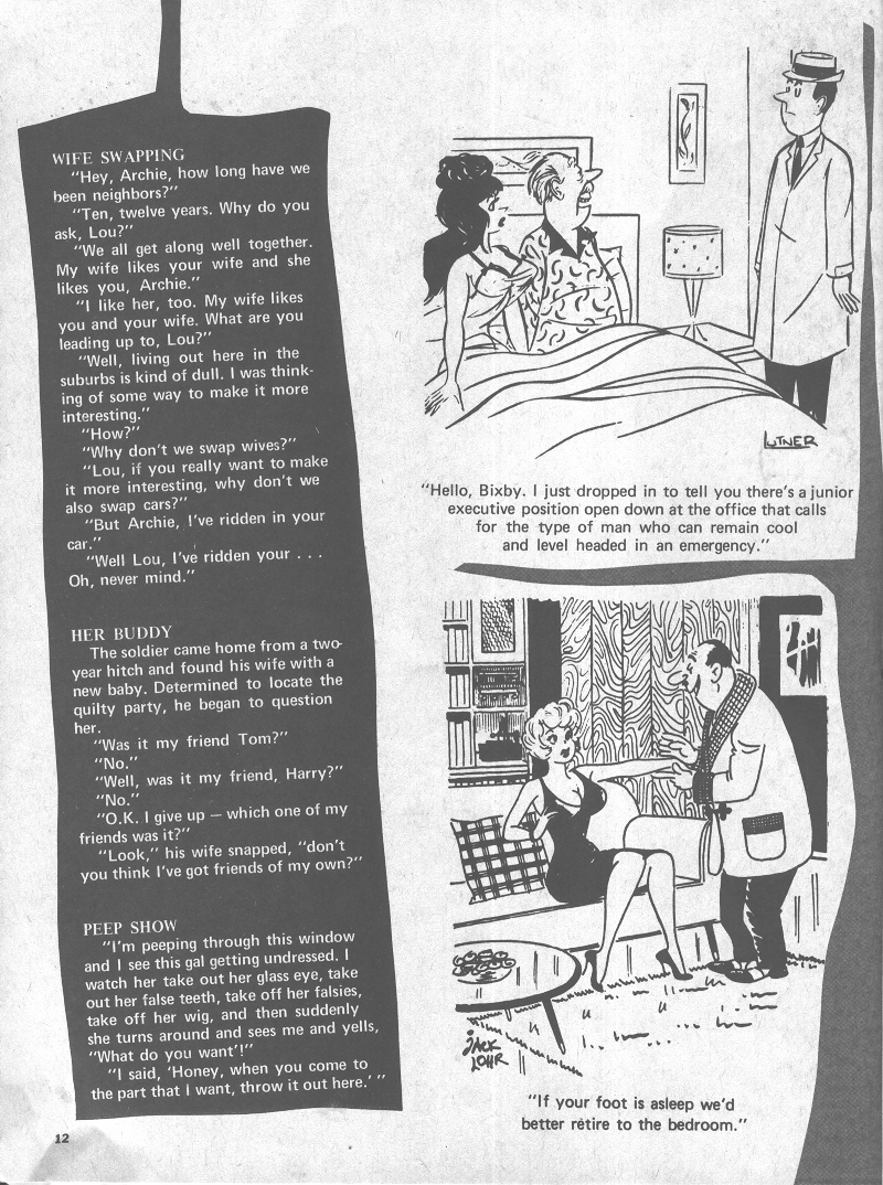 Read online Cartoons and Gags comic -  Issue #81 - 12