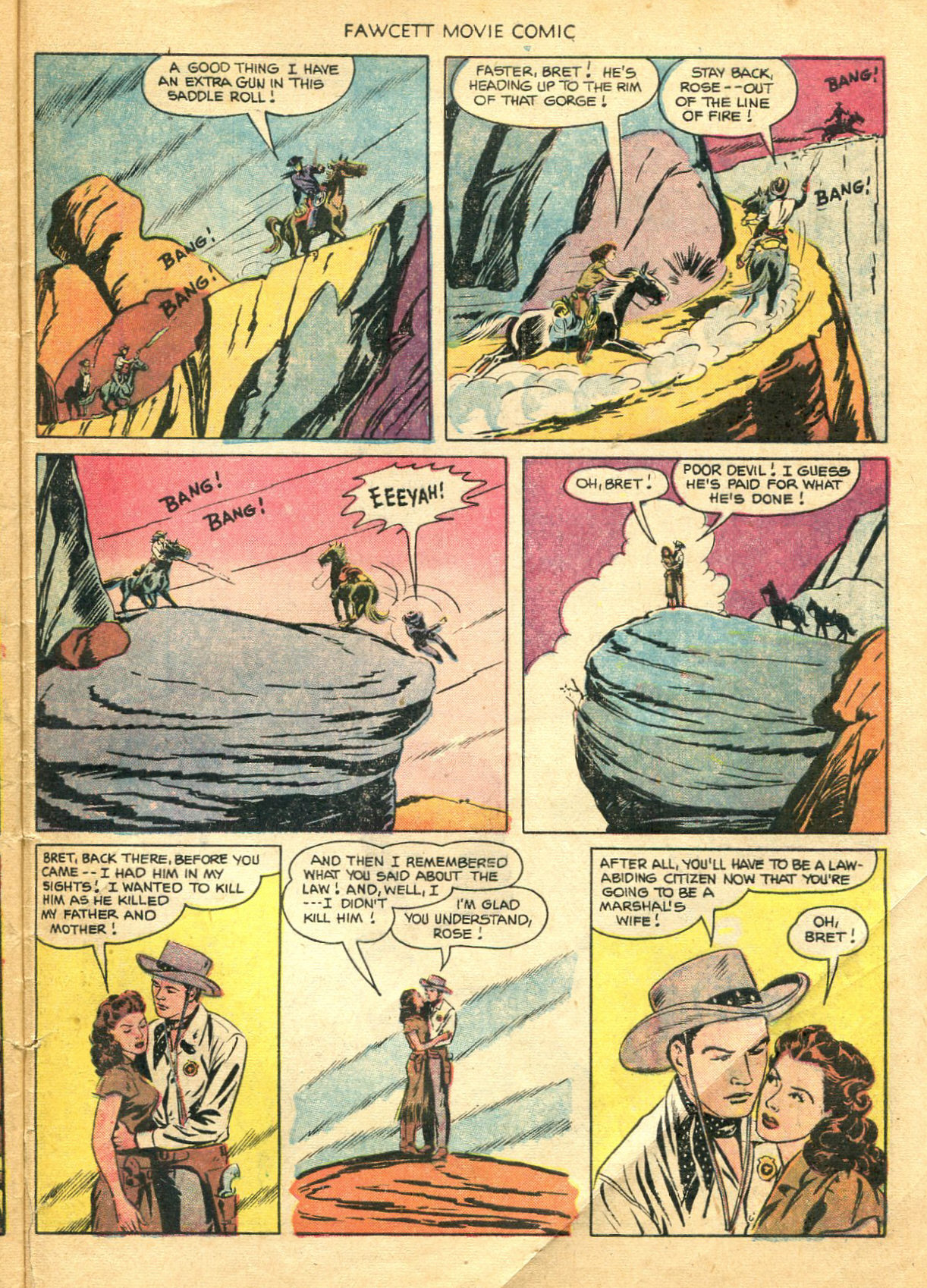 Read online Fawcett Movie Comic comic -  Issue #17 - 33