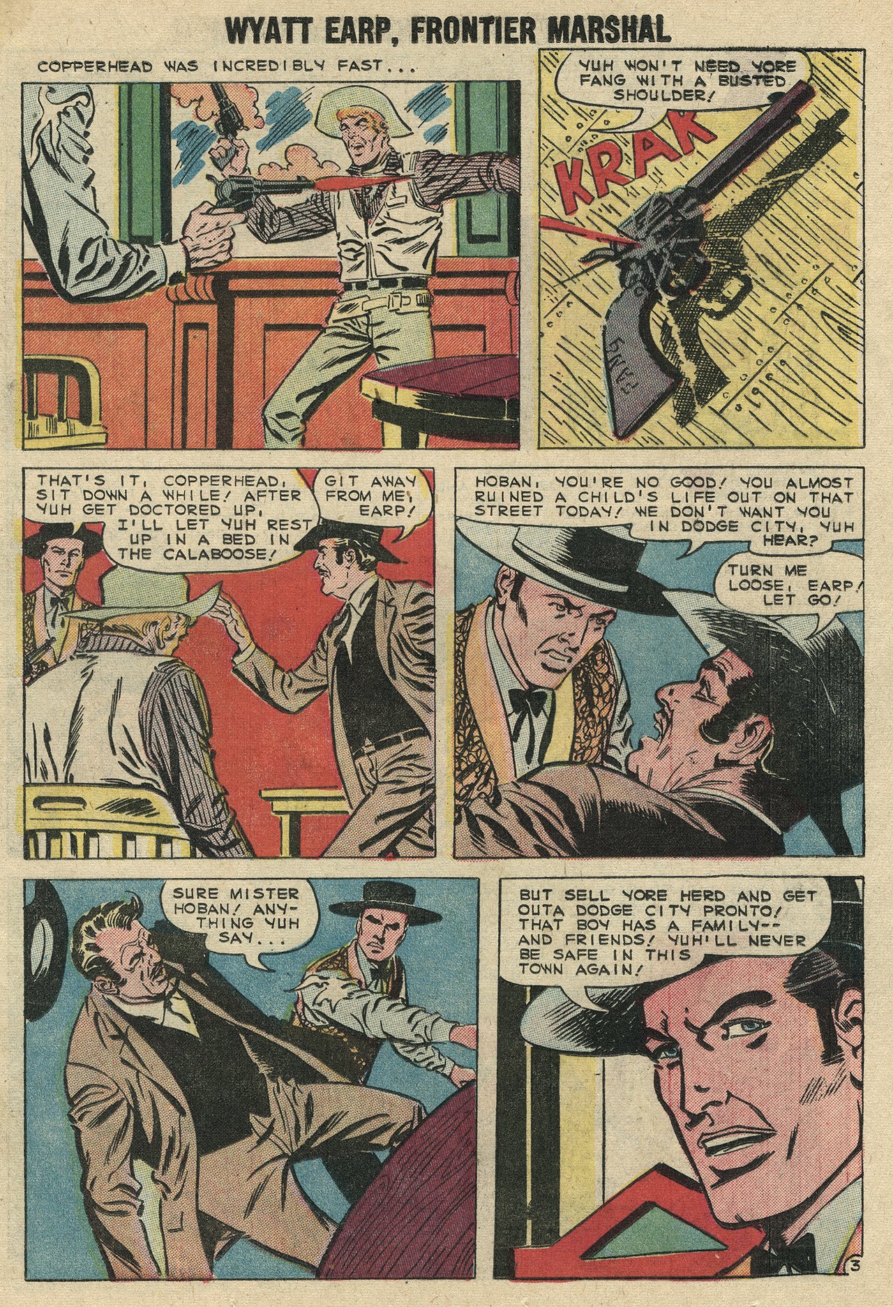 Read online Wyatt Earp Frontier Marshal comic -  Issue #27 - 13