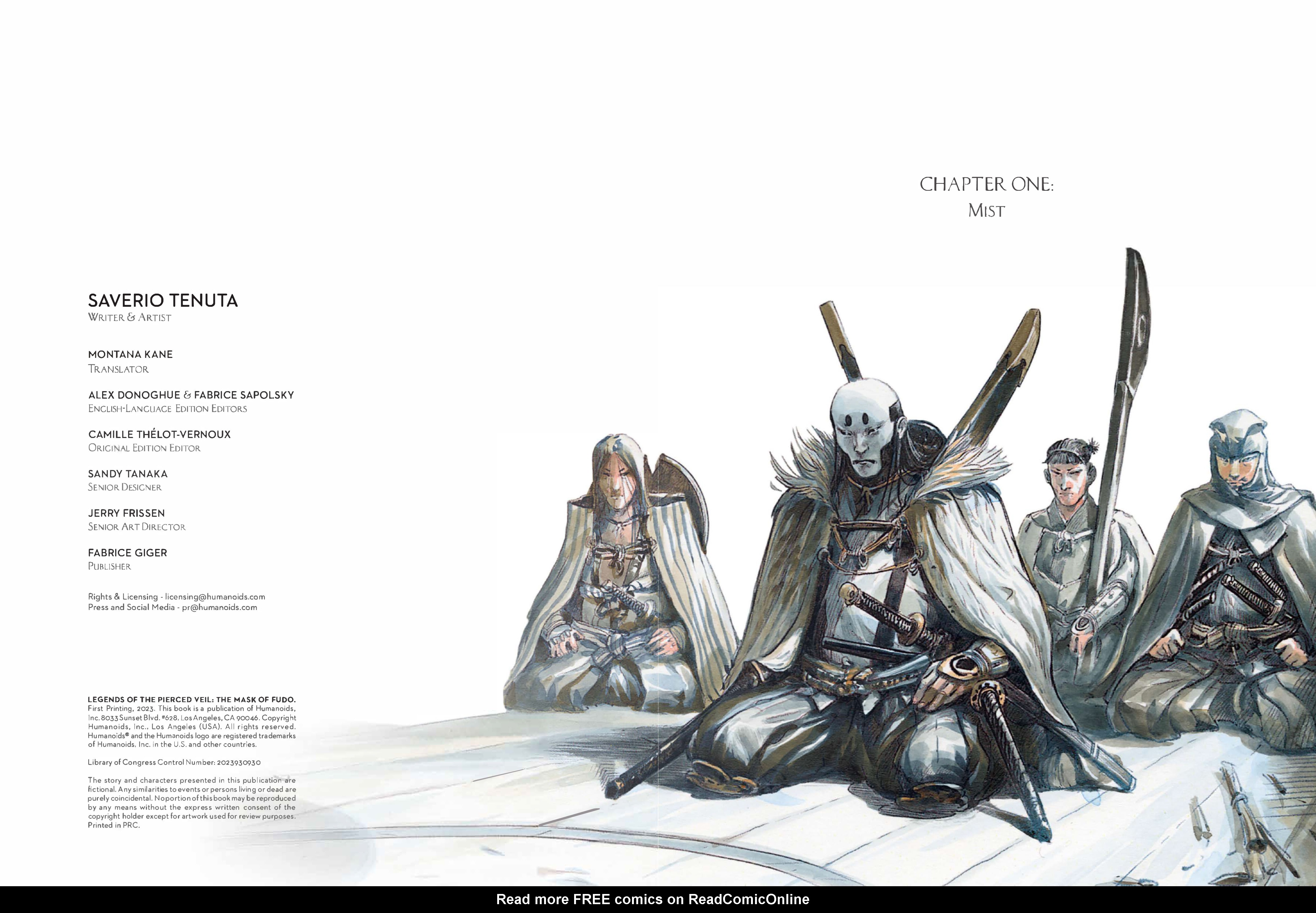 Read online Legends of the Pierced Veil: The Mask of Fudo comic -  Issue # TPB (Part 1) - 3