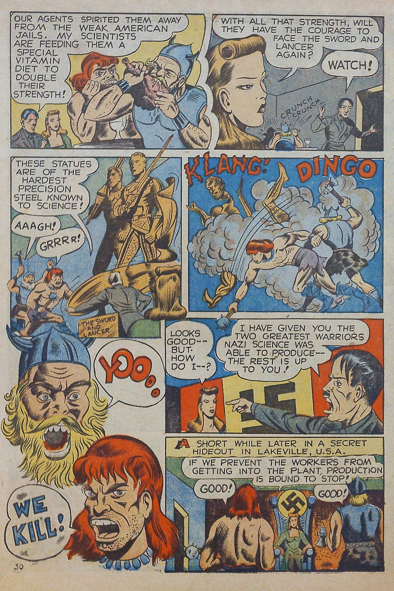 Read online Super-Mystery Comics comic -  Issue #19 - 31
