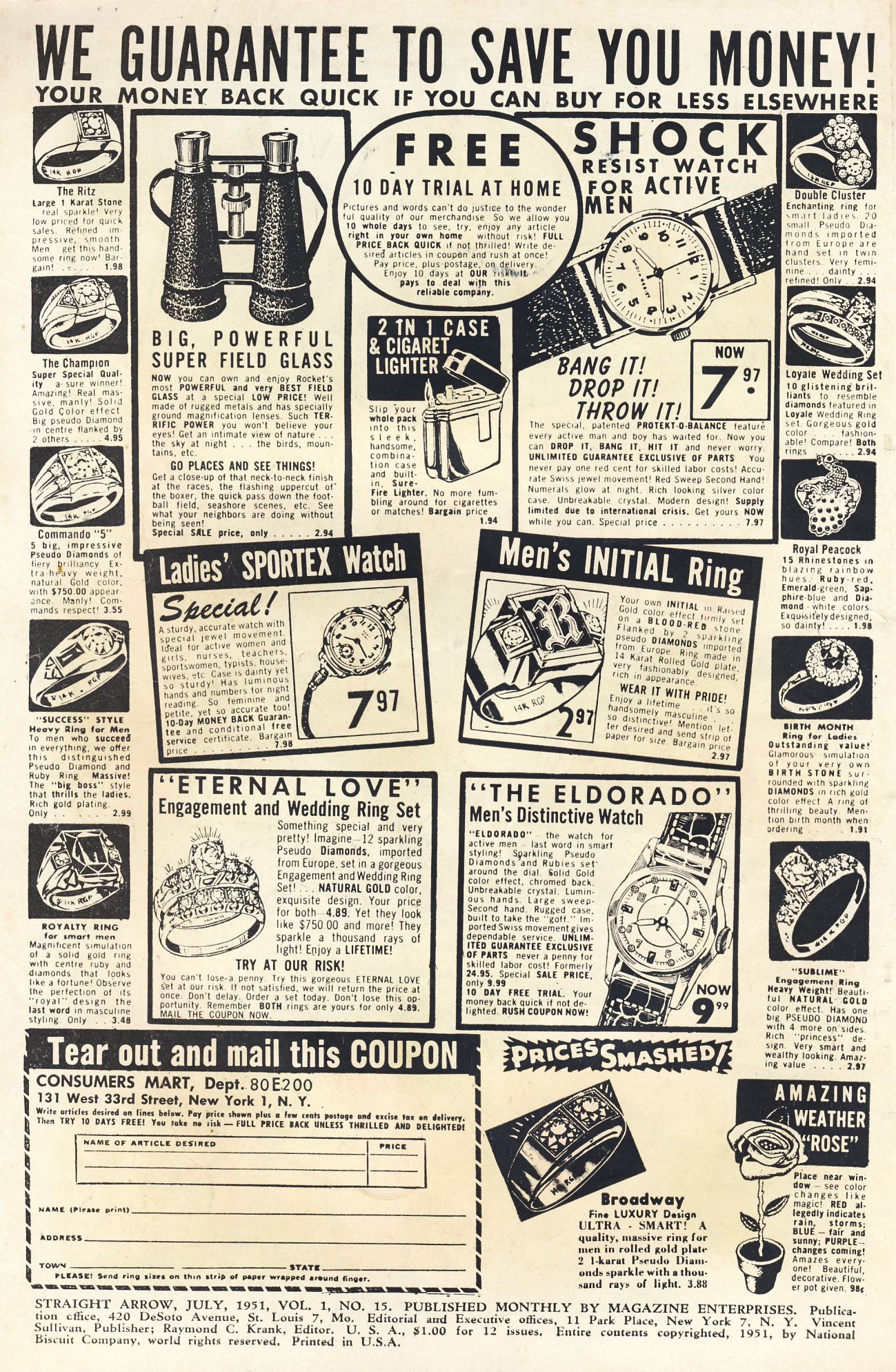 Read online Straight Arrow comic -  Issue #15 - 2