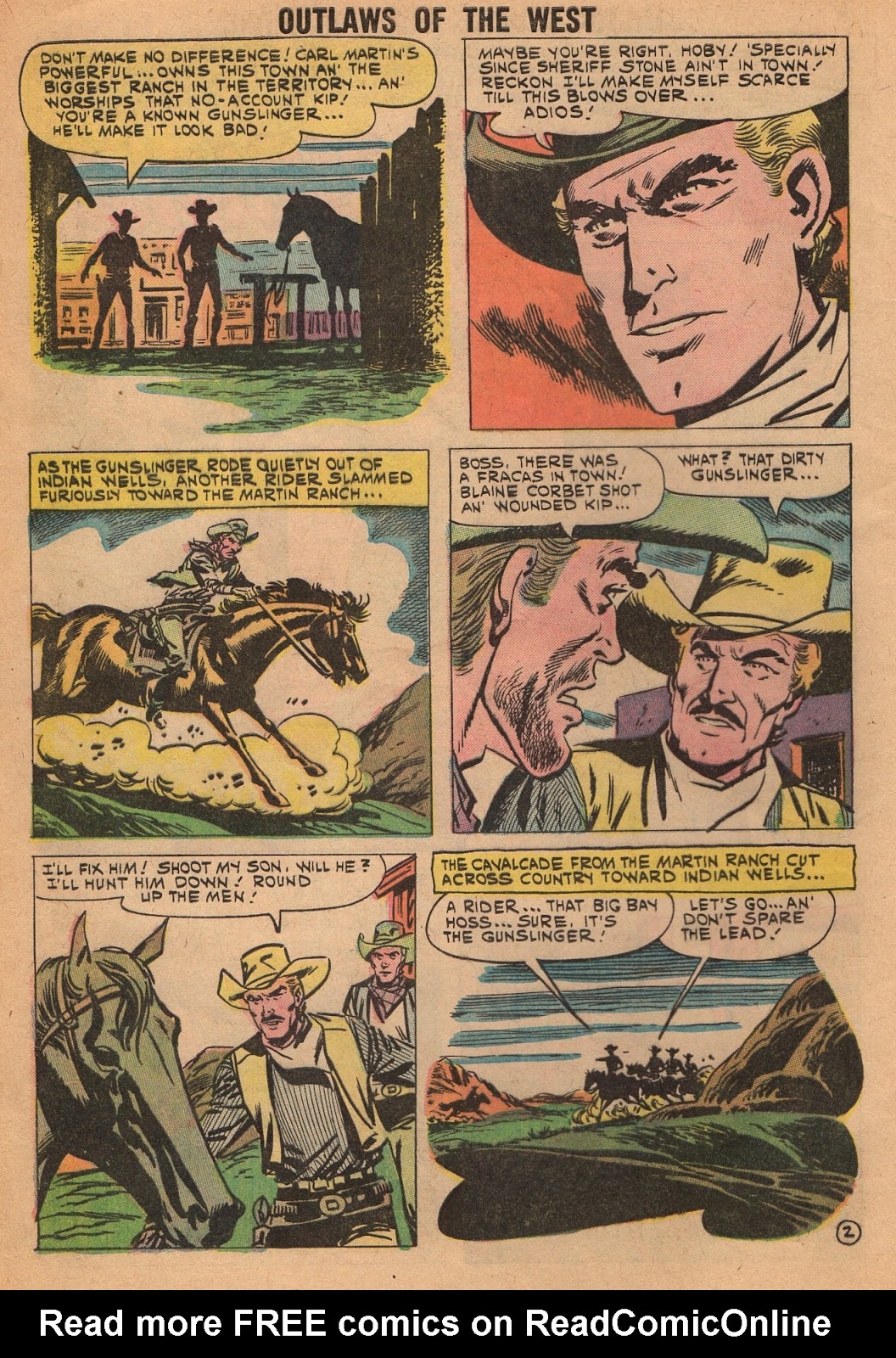 Outlaws of the West issue 28 - Page 4