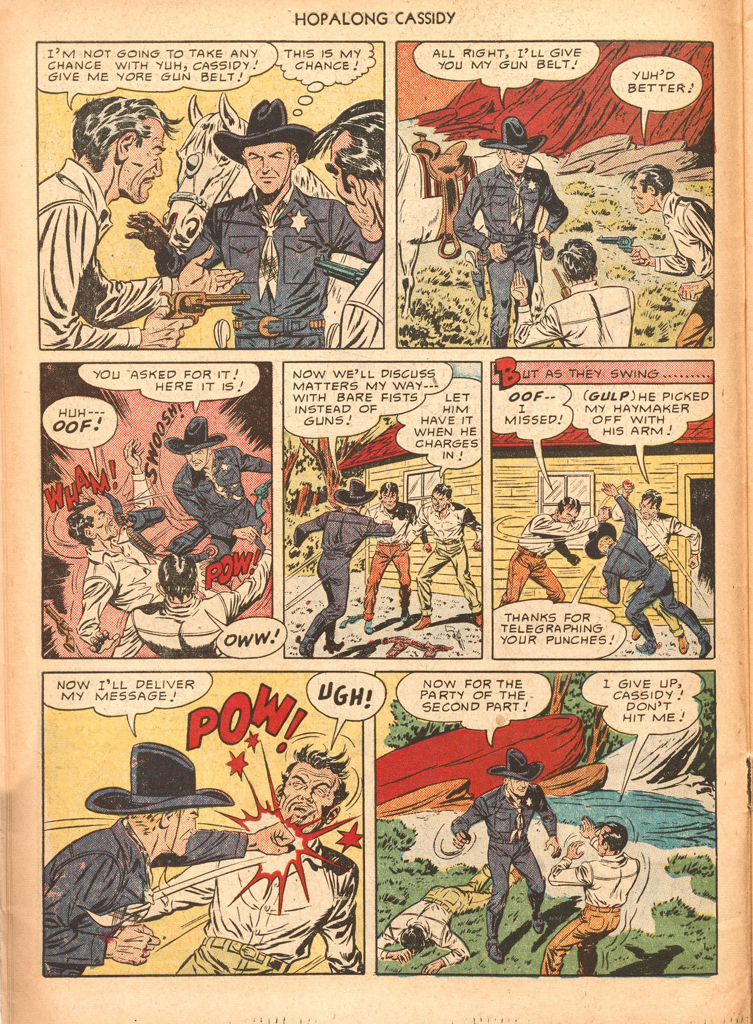Read online Hopalong Cassidy comic -  Issue #47 - 10