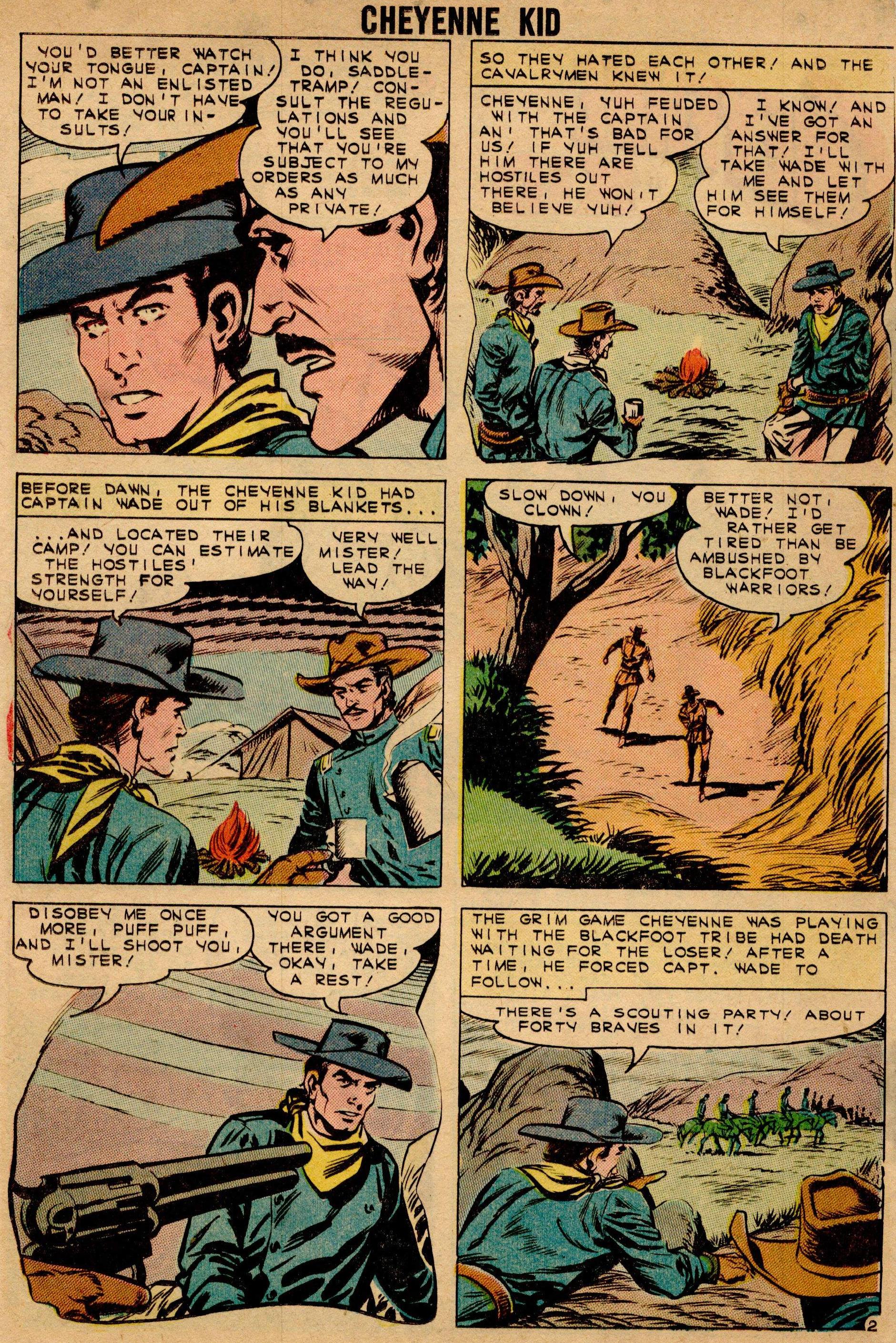 Read online Cheyenne Kid comic -  Issue #30 - 20