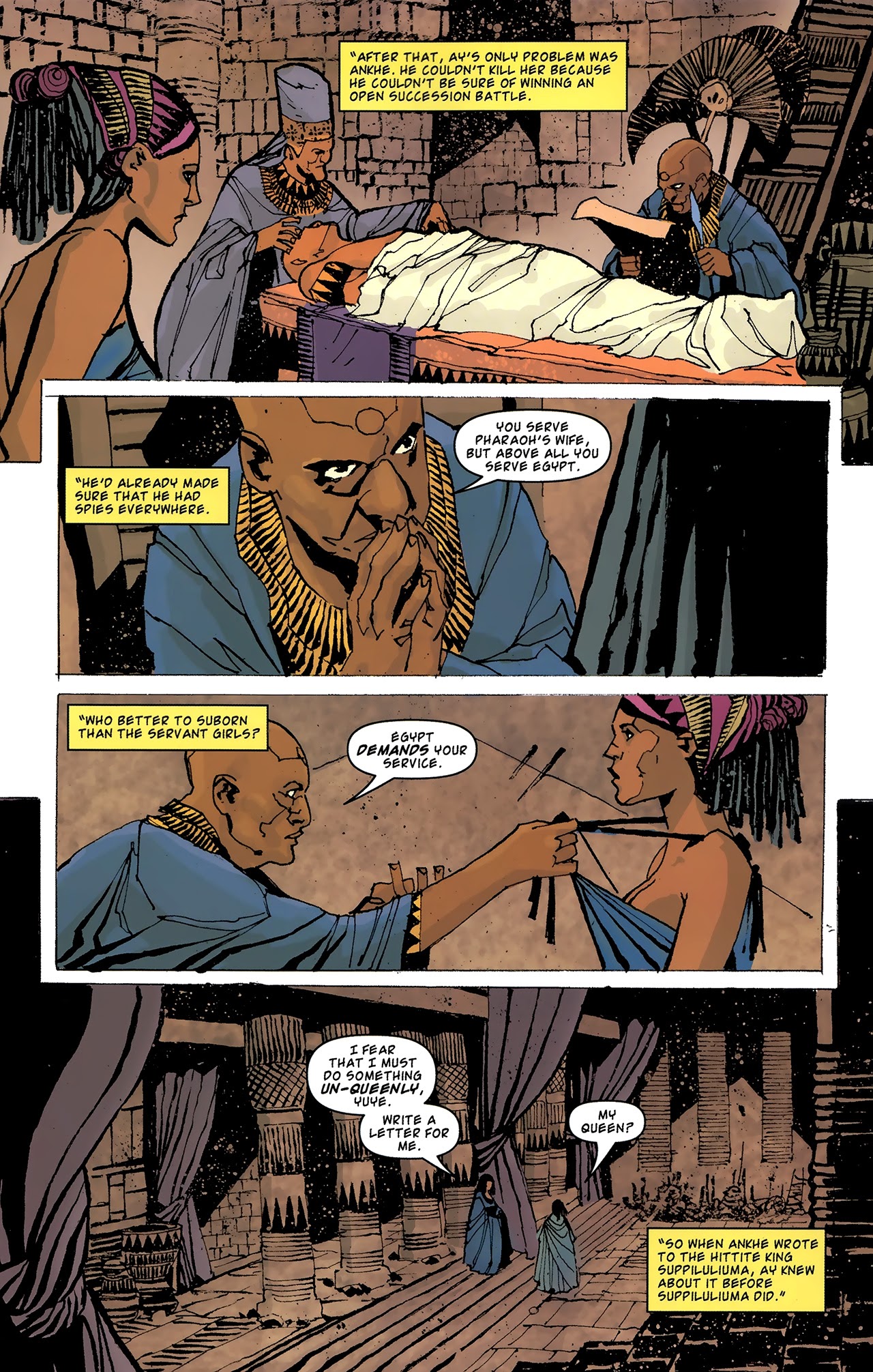 Read online The Murder of King Tut comic -  Issue #5 - 13