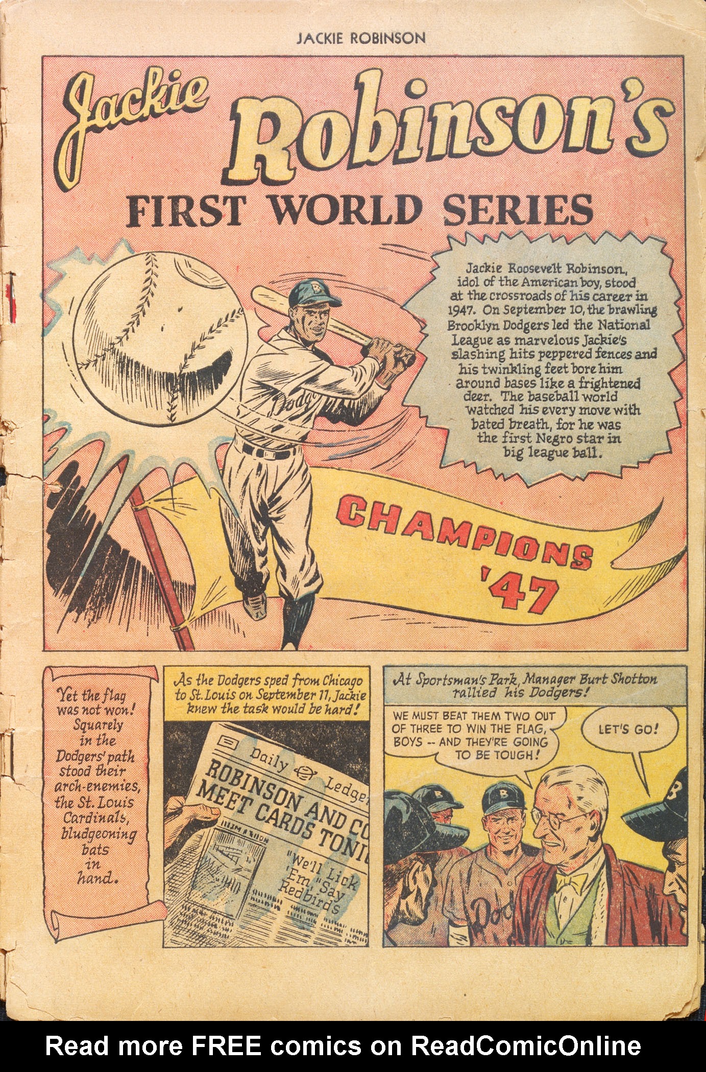 Read online Jackie Robinson comic -  Issue #2 - 3